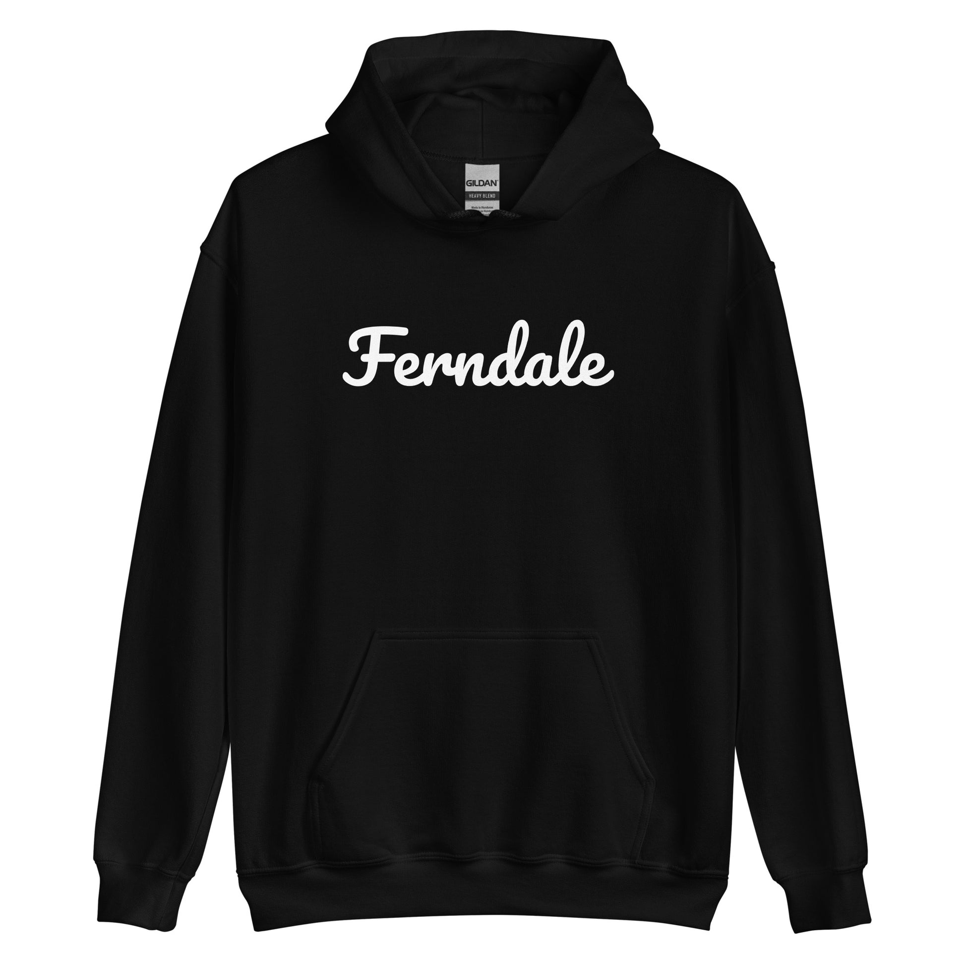 Ferndale, Michigan Solo Script Unisex Hoodie