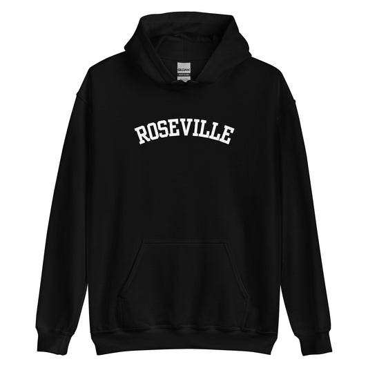 Roseville, Michigan Block Solo Unisex Hoodie