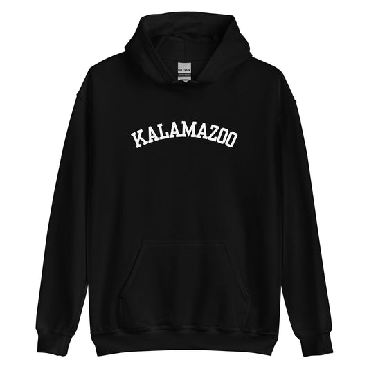 Kalamazoo, Michigan Unisex Hoodie - Block Solo