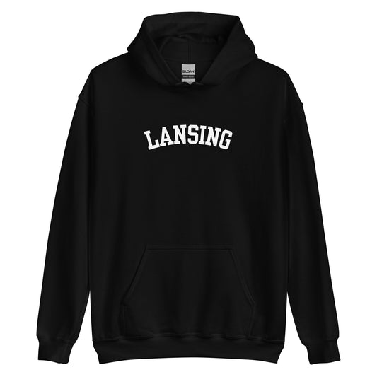 Lansing, Michigan Unisex Hoodie - Block Solo