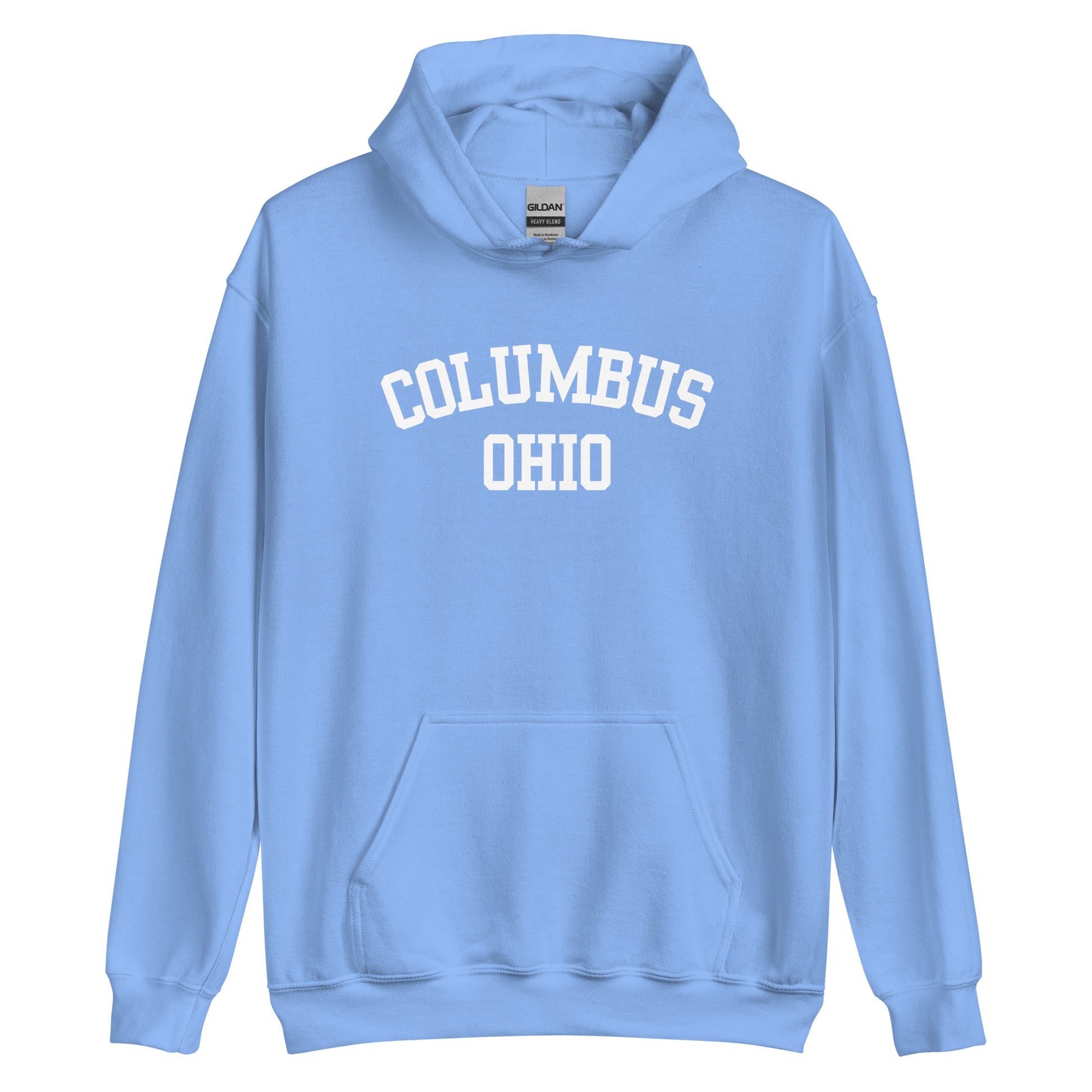 Columbus Ohio Block Unisex Hoodie