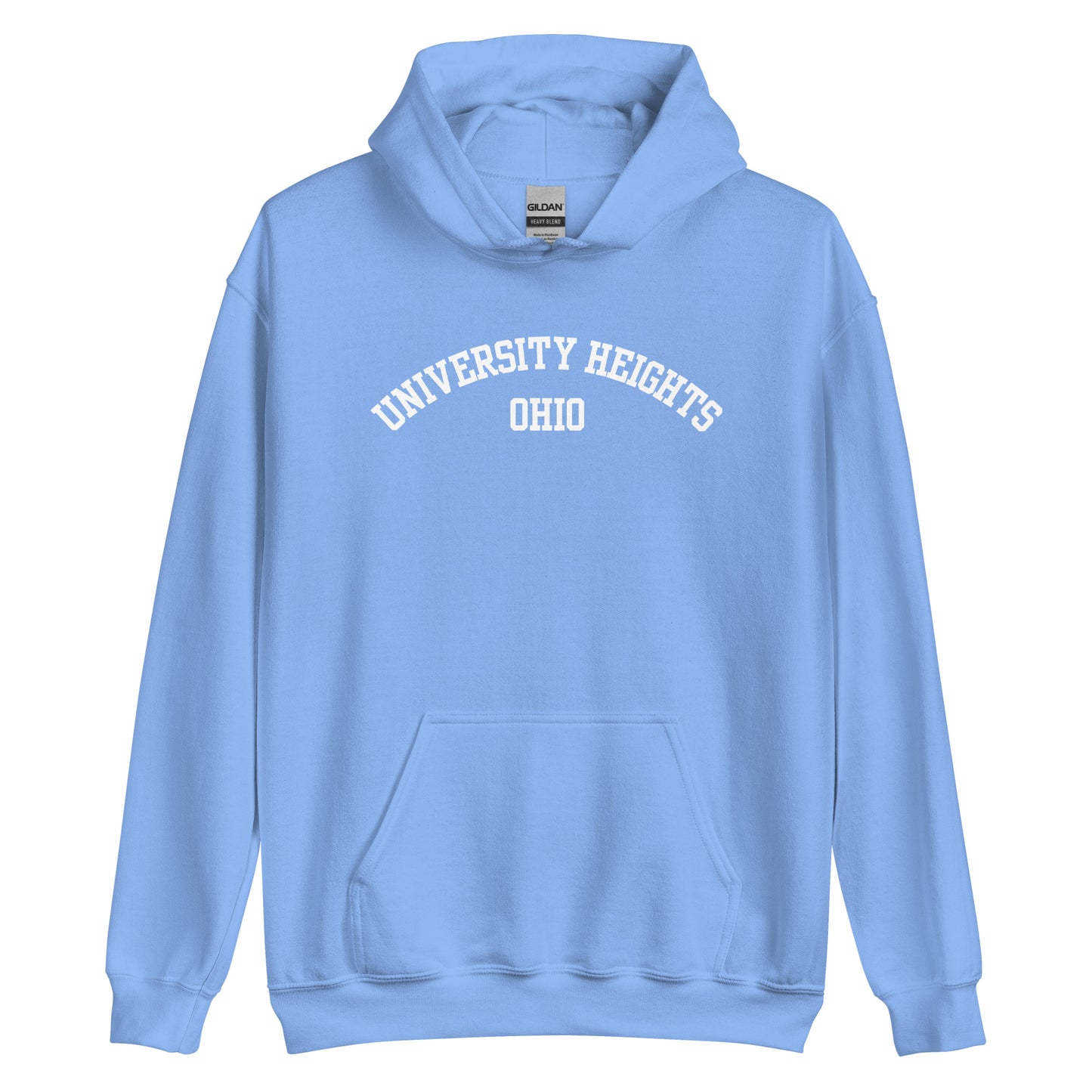 University Heights Ohio Block Unisex Hoodie