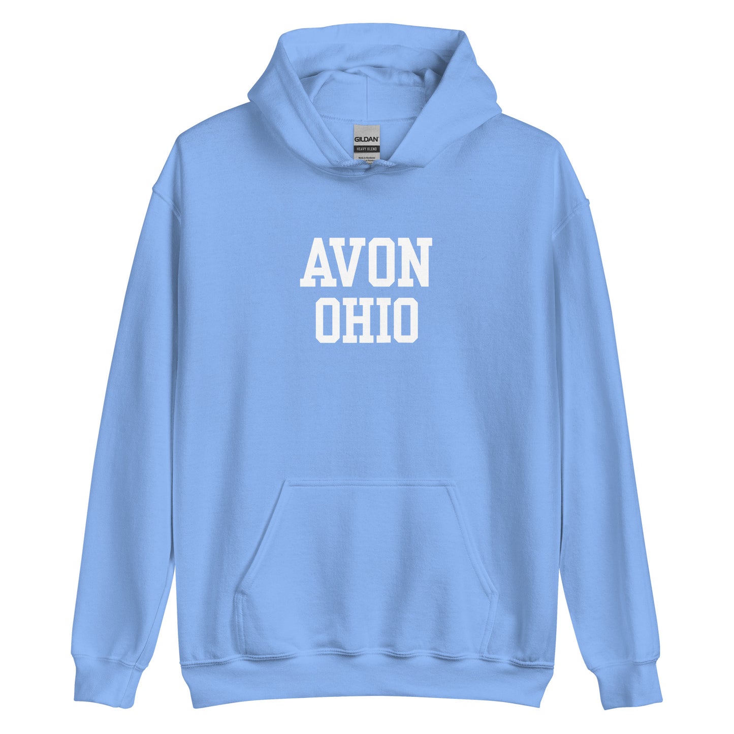 Avon Ohio Block Unisex Hoodie