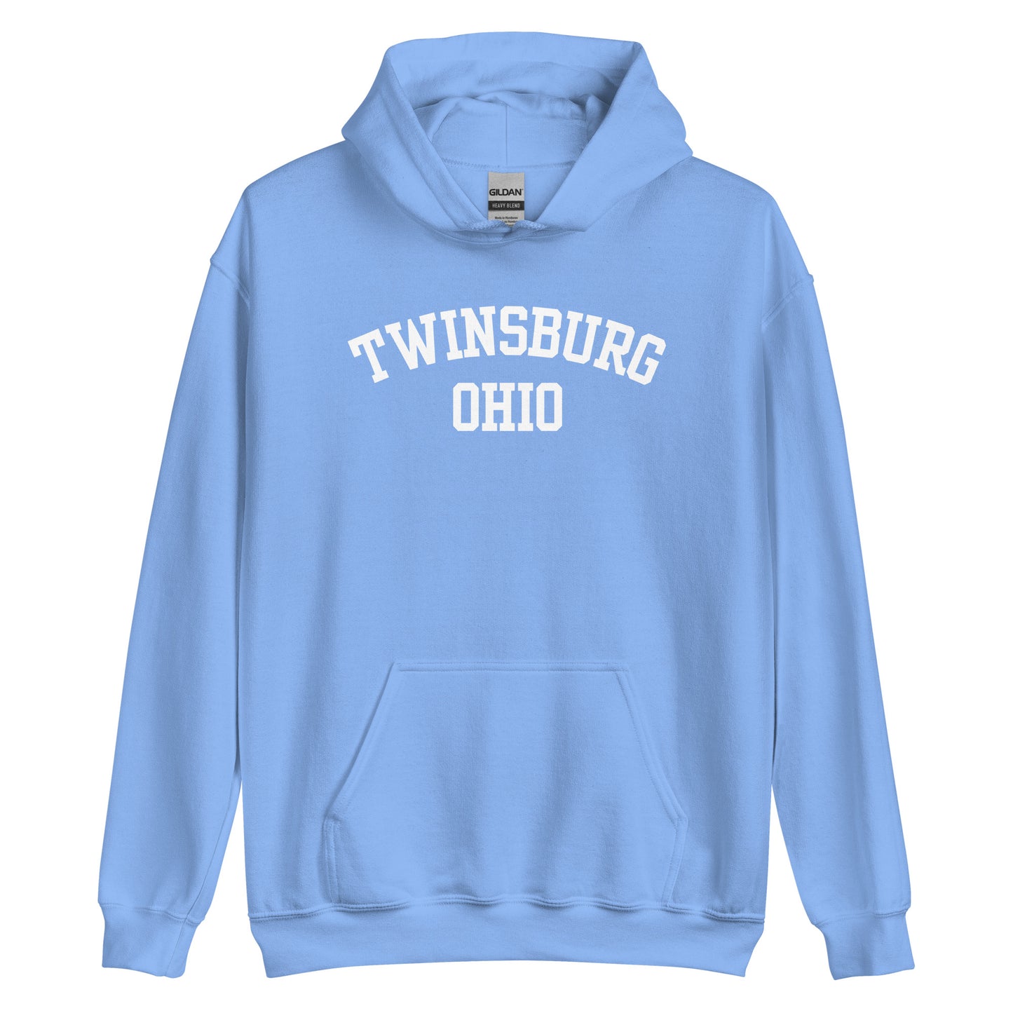 Twinsburg, Ohio Block Style Unisex Hoodie