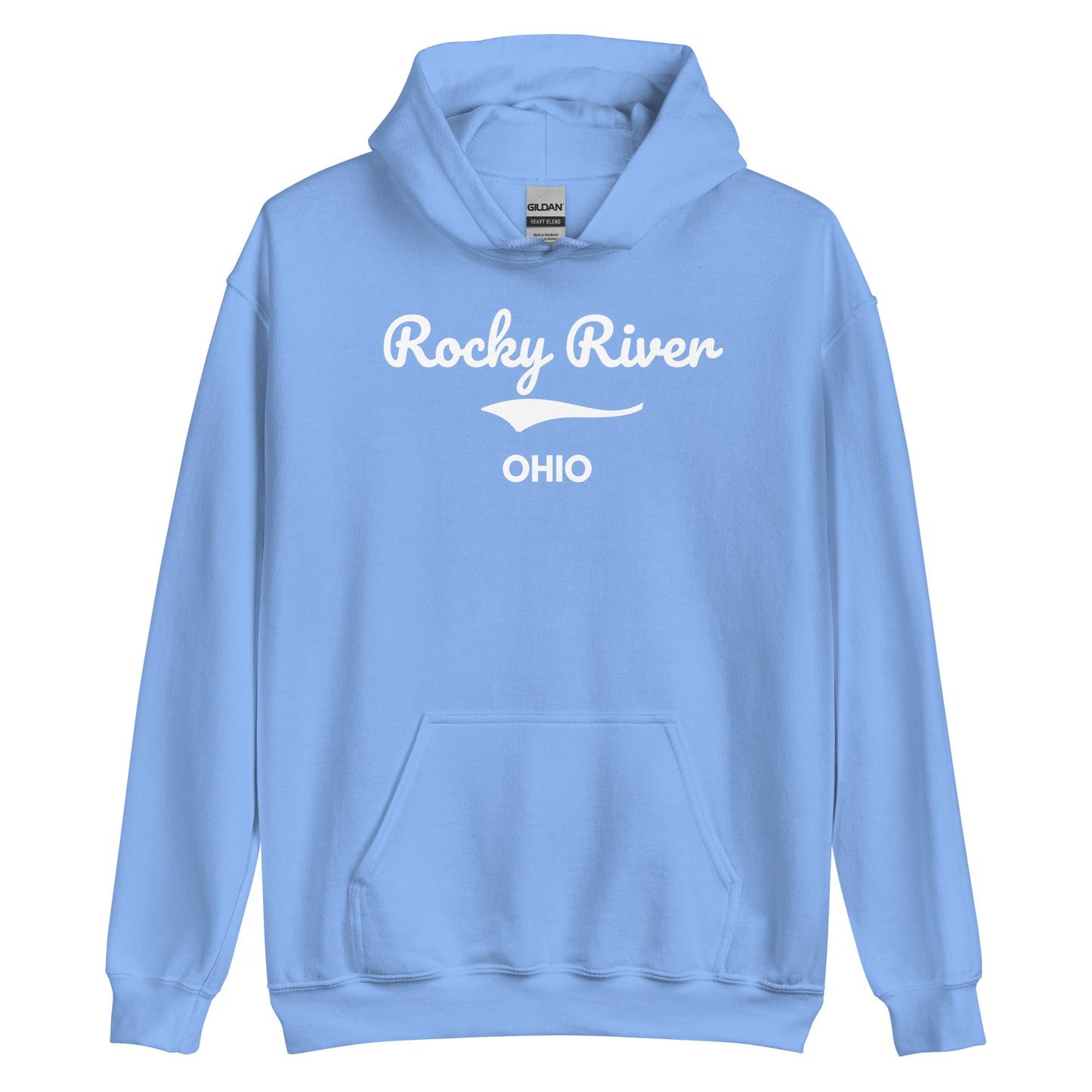 Rocky River Ohio Script Unisex Hoodie