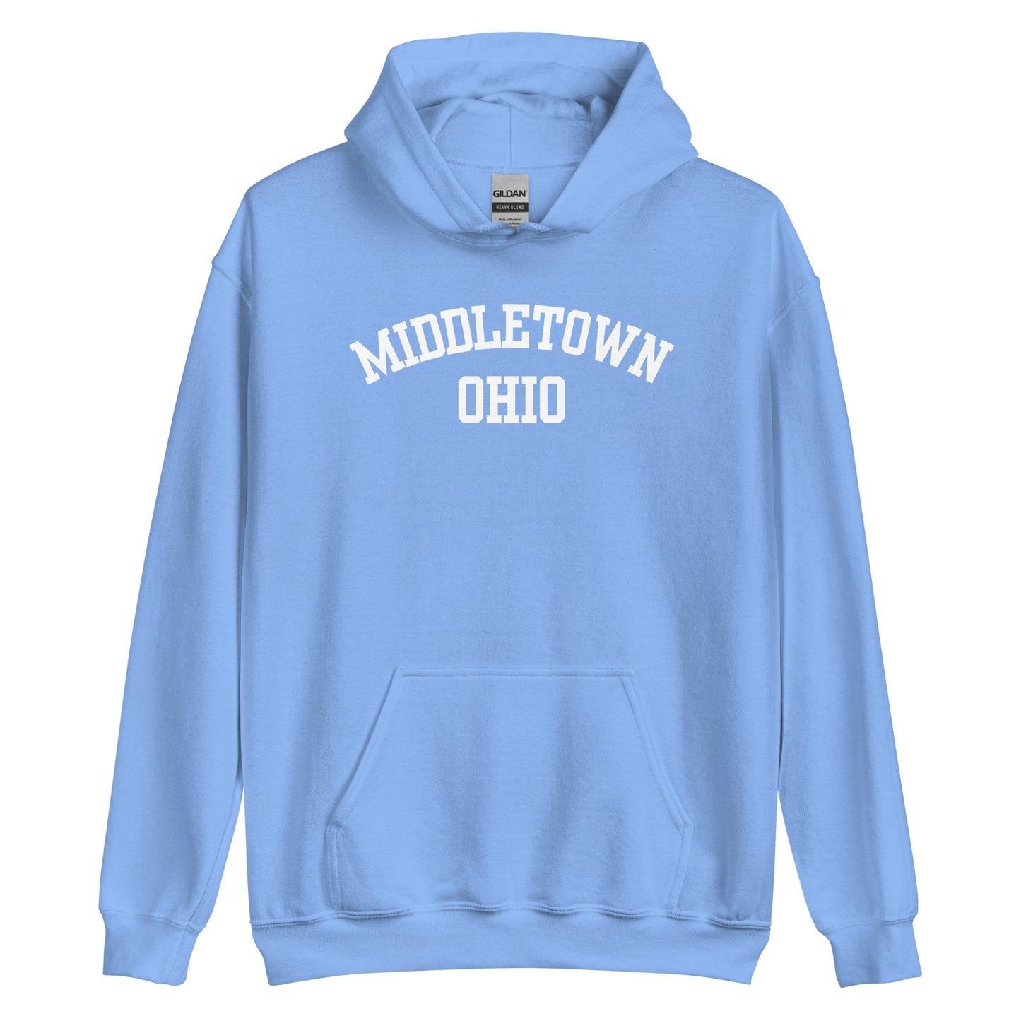 Middletown Ohio Block Unisex Hoodie