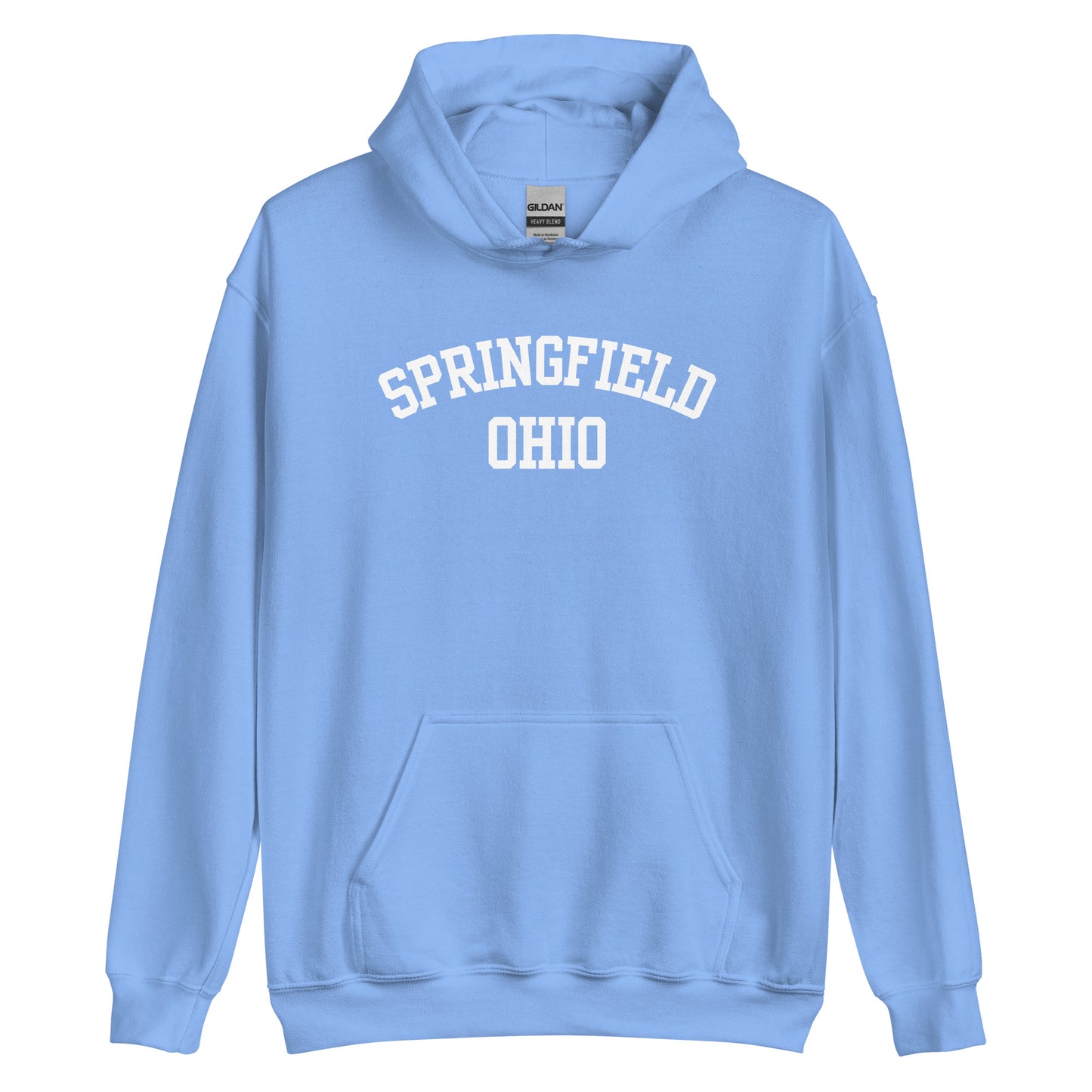 Springfield Ohio Block Unisex Hoodie