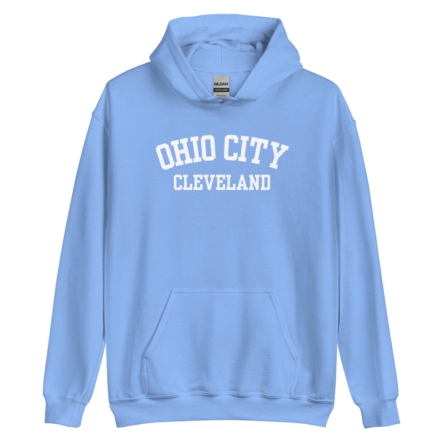 Ohio City Cleveland Block Unisex Hoodie