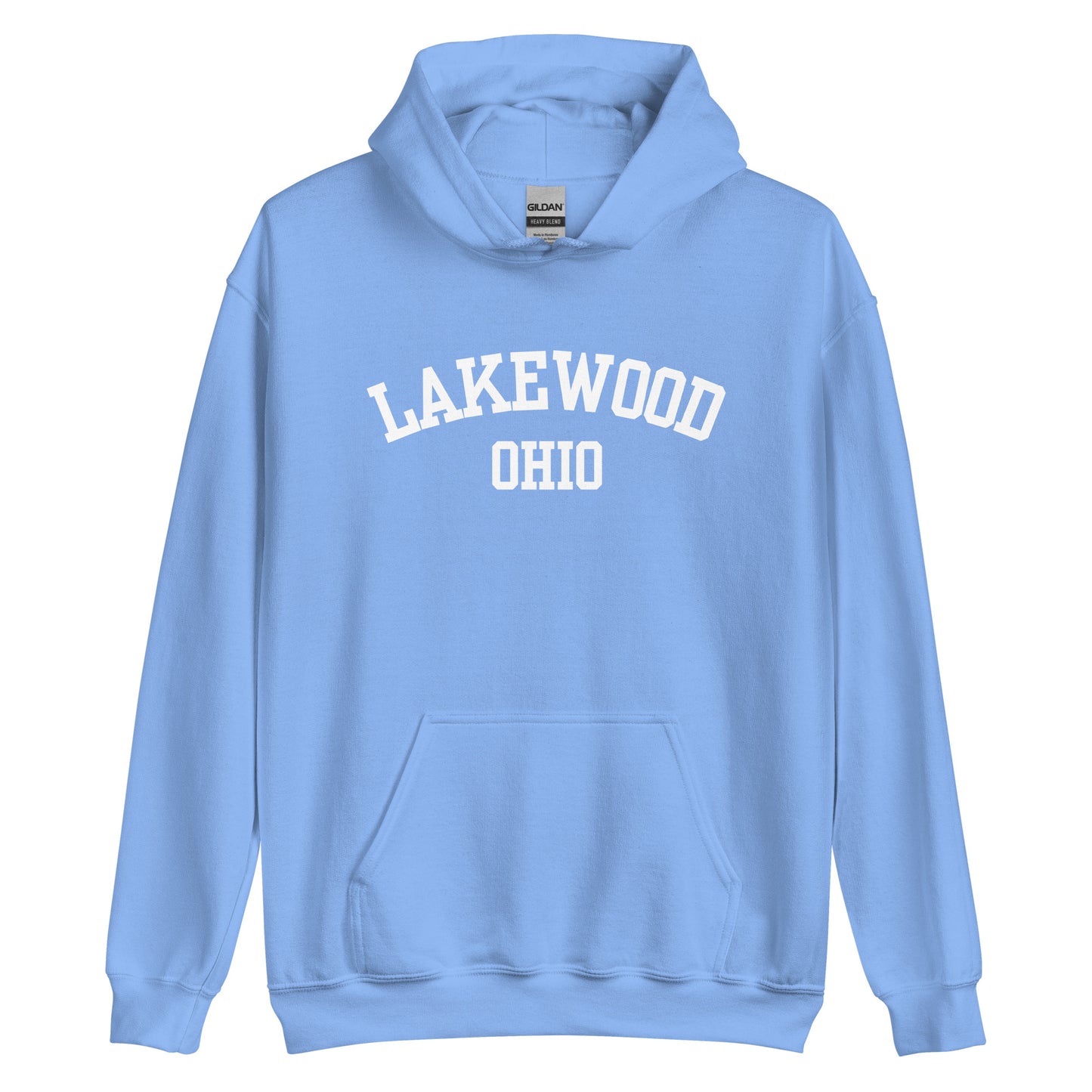 Lakewood, Ohio Block Unisex Hoodie