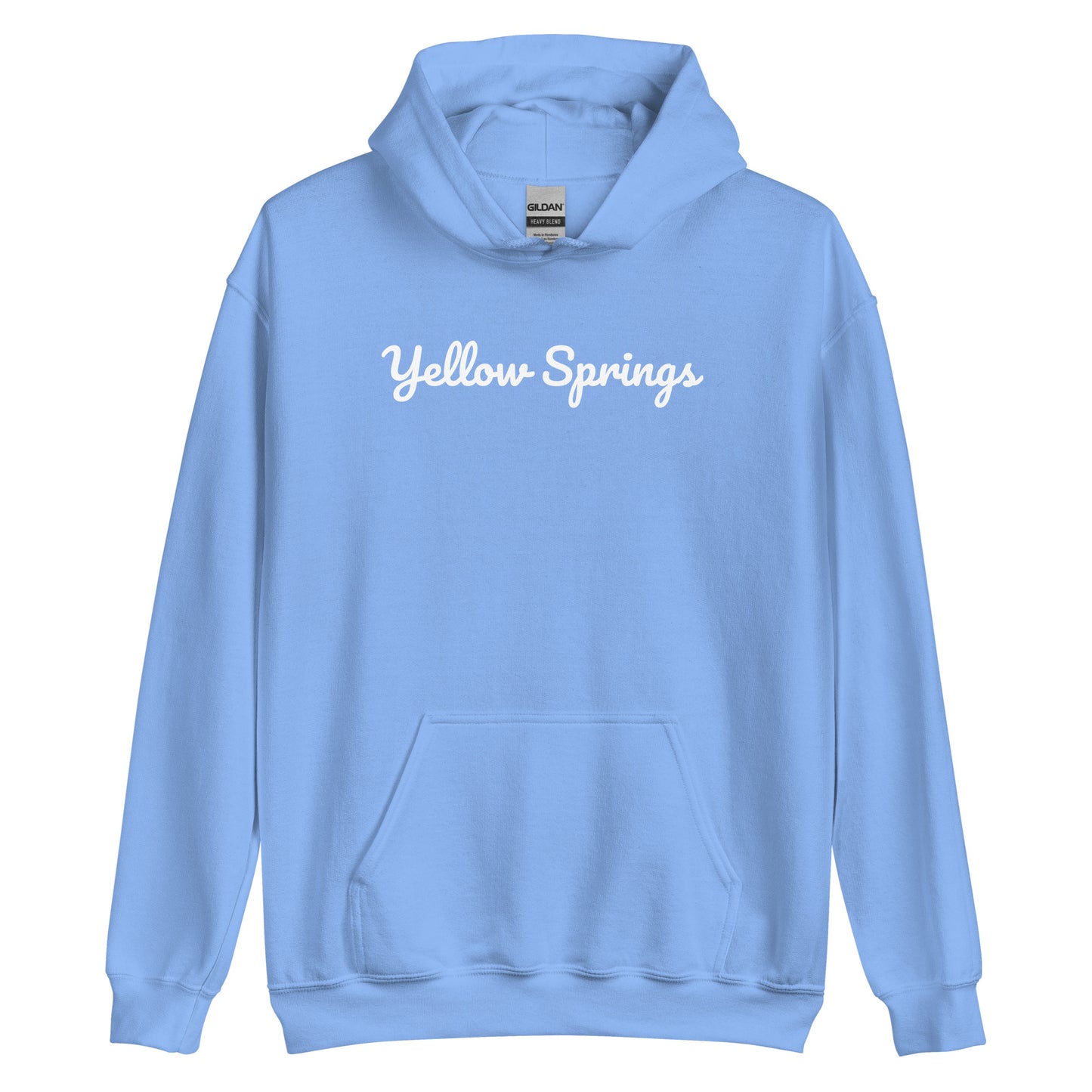 Yellow Springs Ohio Solo Script Unisex Hoodie