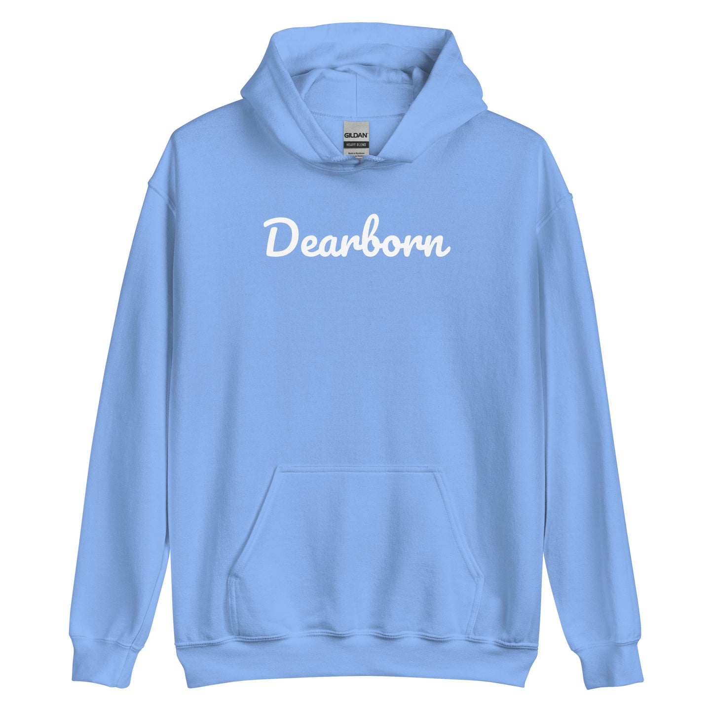 Dearborn Michigan Solo Script Unisex Hoodie