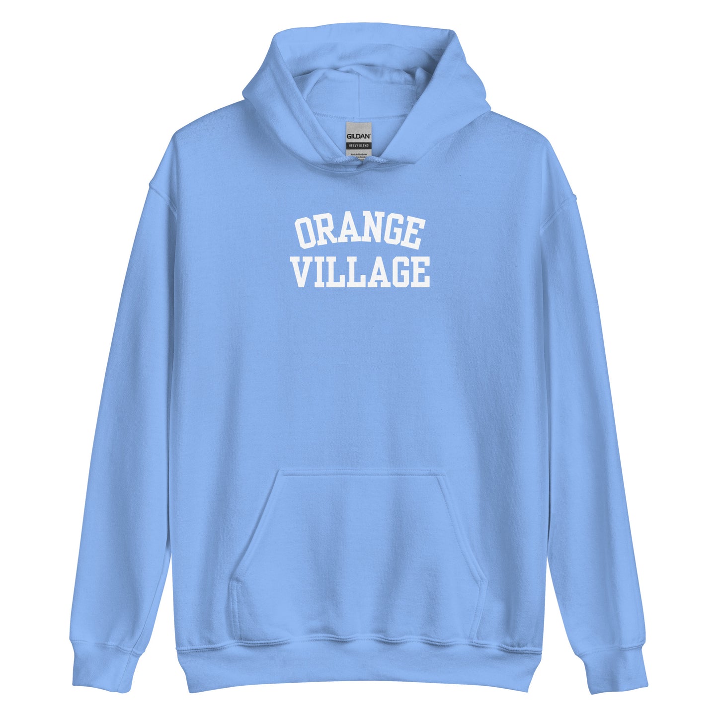 Orange Village Ohio Block Solo Unisex Hoodie