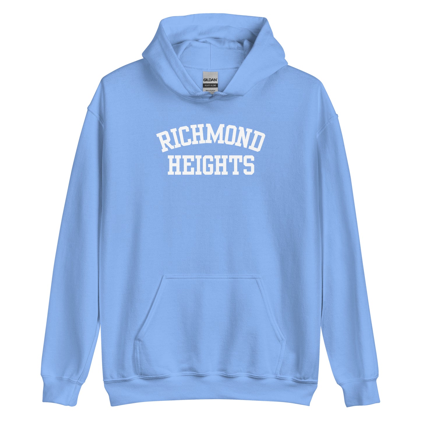 Richmond Heights Ohio Block Solo Unisex Hoodie