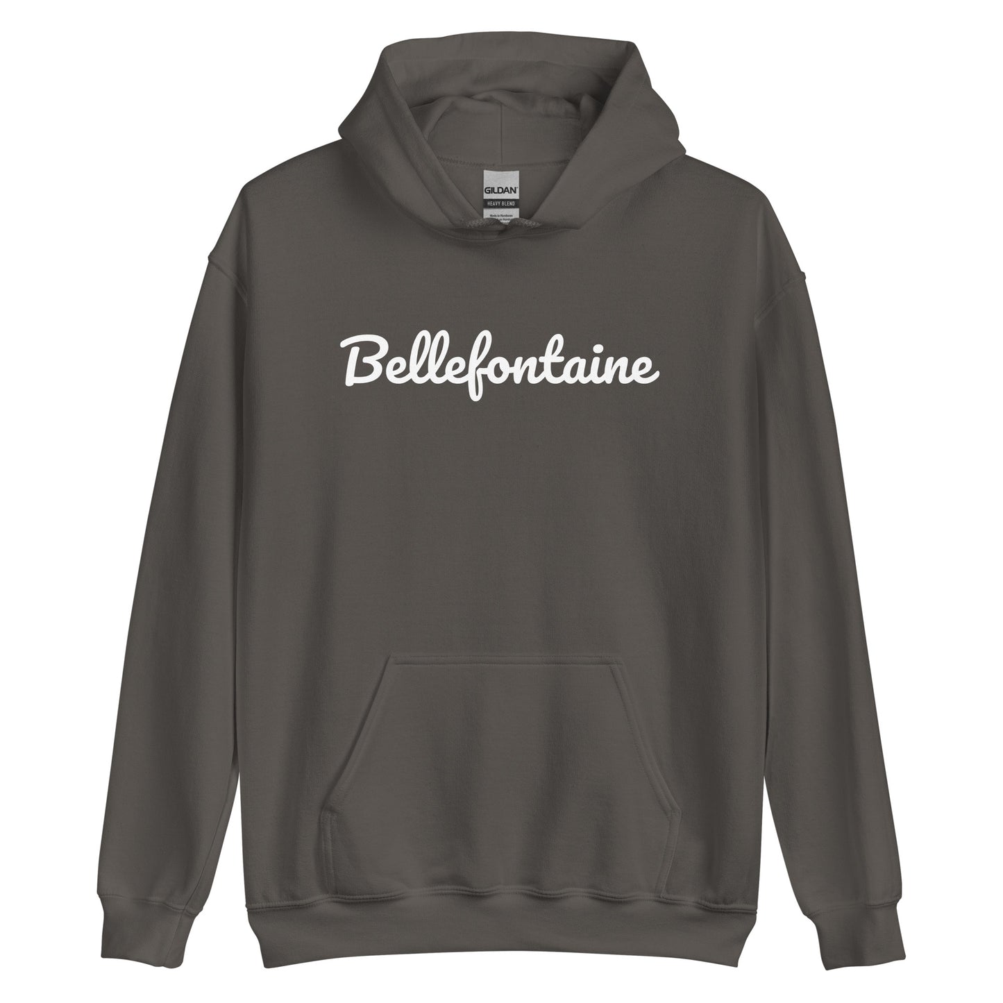 Bellefontaine Ohio Solo Script Unisex Hoodie