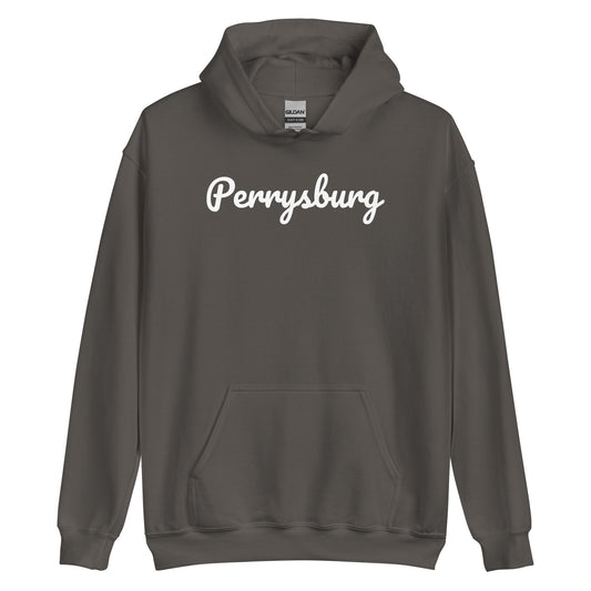Perrysburg Ohio Solo Script Unisex Hoodie