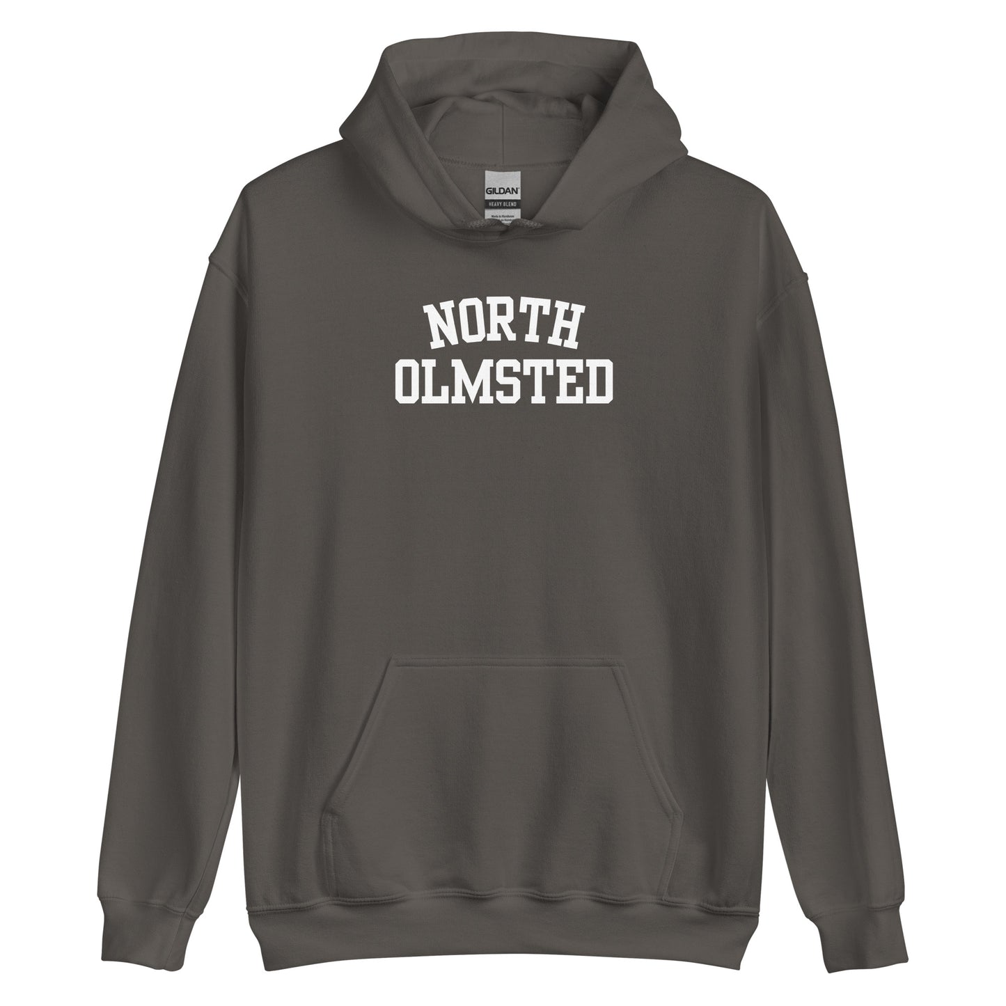 North Olmsted Ohio Block Solo Unisex Hoodie