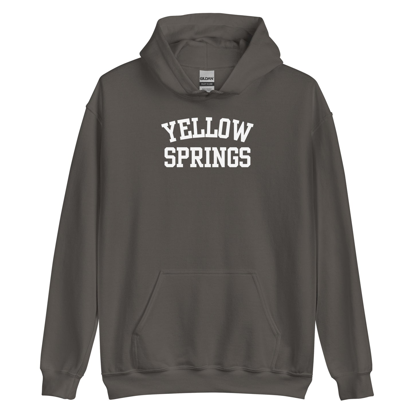 Yellow Springs Ohio Block Solo Unisex Hoodie