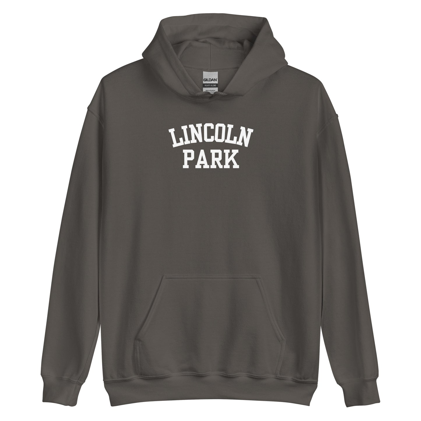 Lincoln Park Michigan Block Solo Unisex Hoodie