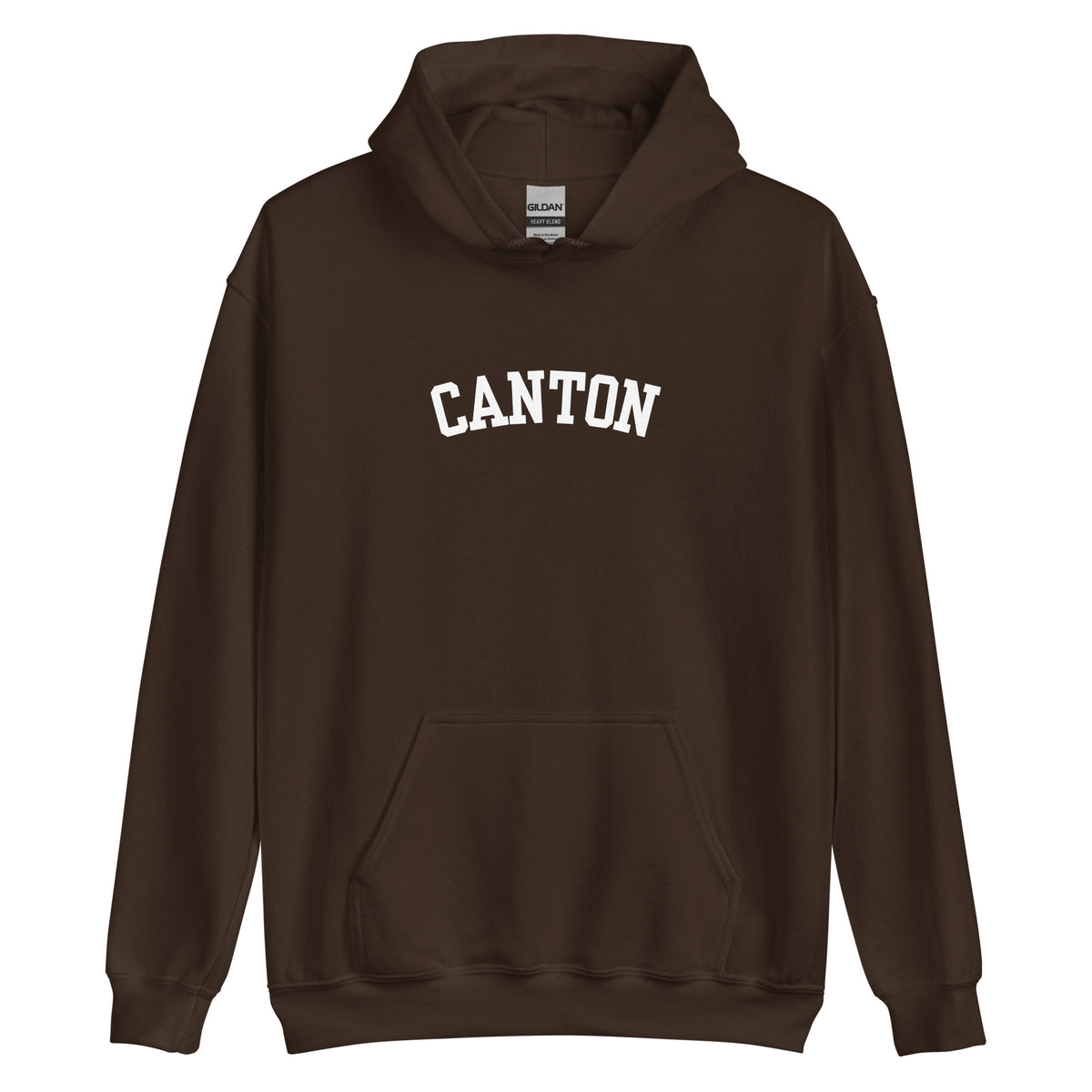 Canton Illinois Block Solo Unisex Hoodie