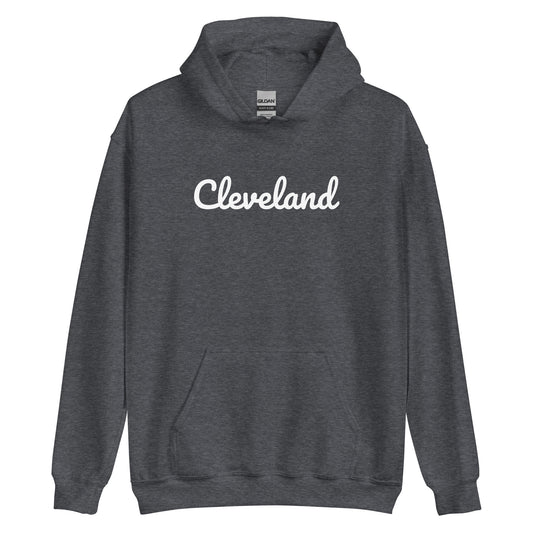 Cleveland Solo Script Unisex Hoodie