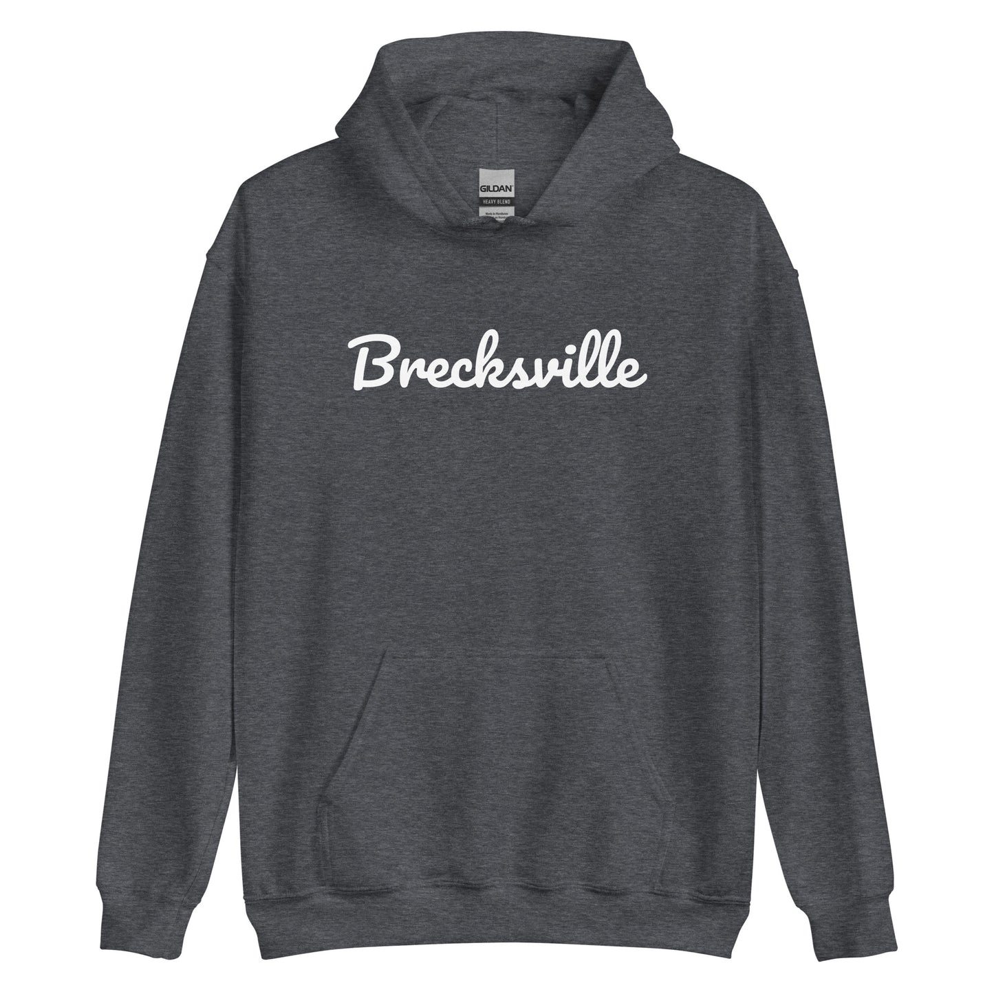 Brecksville Ohio Solo Script Unisex Hoodie