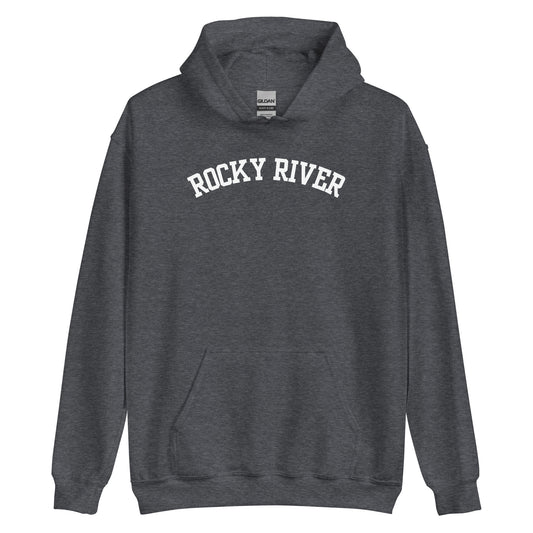 Rocky River Ohio Block Solo Unisex Hoodie