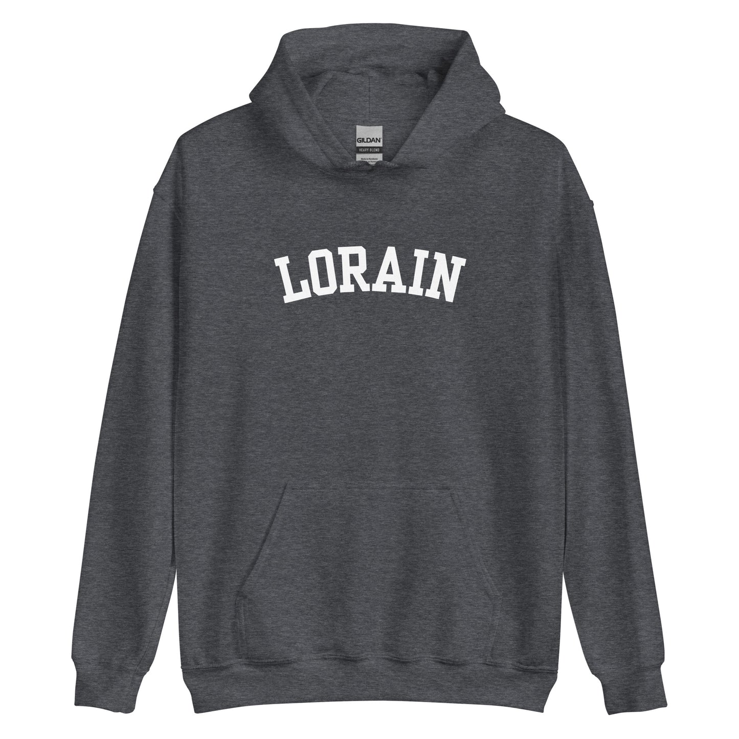 Lorain Ohio Solo Block Unisex Hoodie