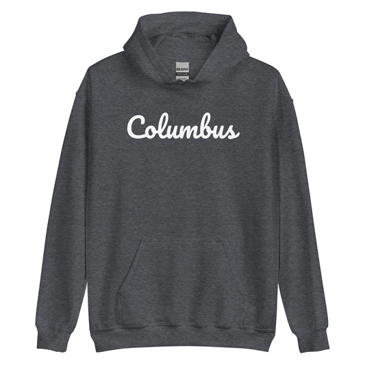 Columbus Ohio Solo Script Unisex Hoodie