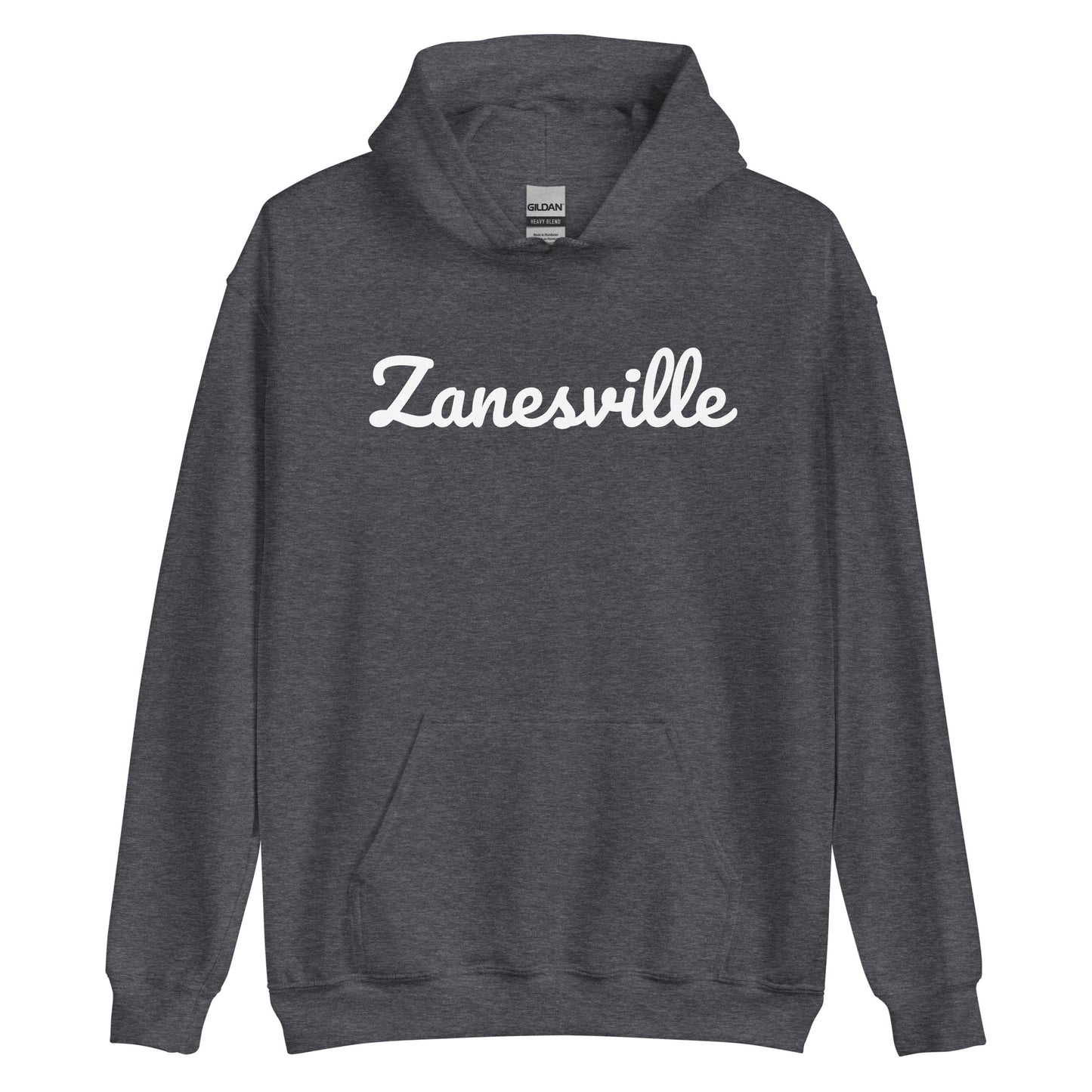 Zanesville Ohio Solo Script Unisex Hoodie
