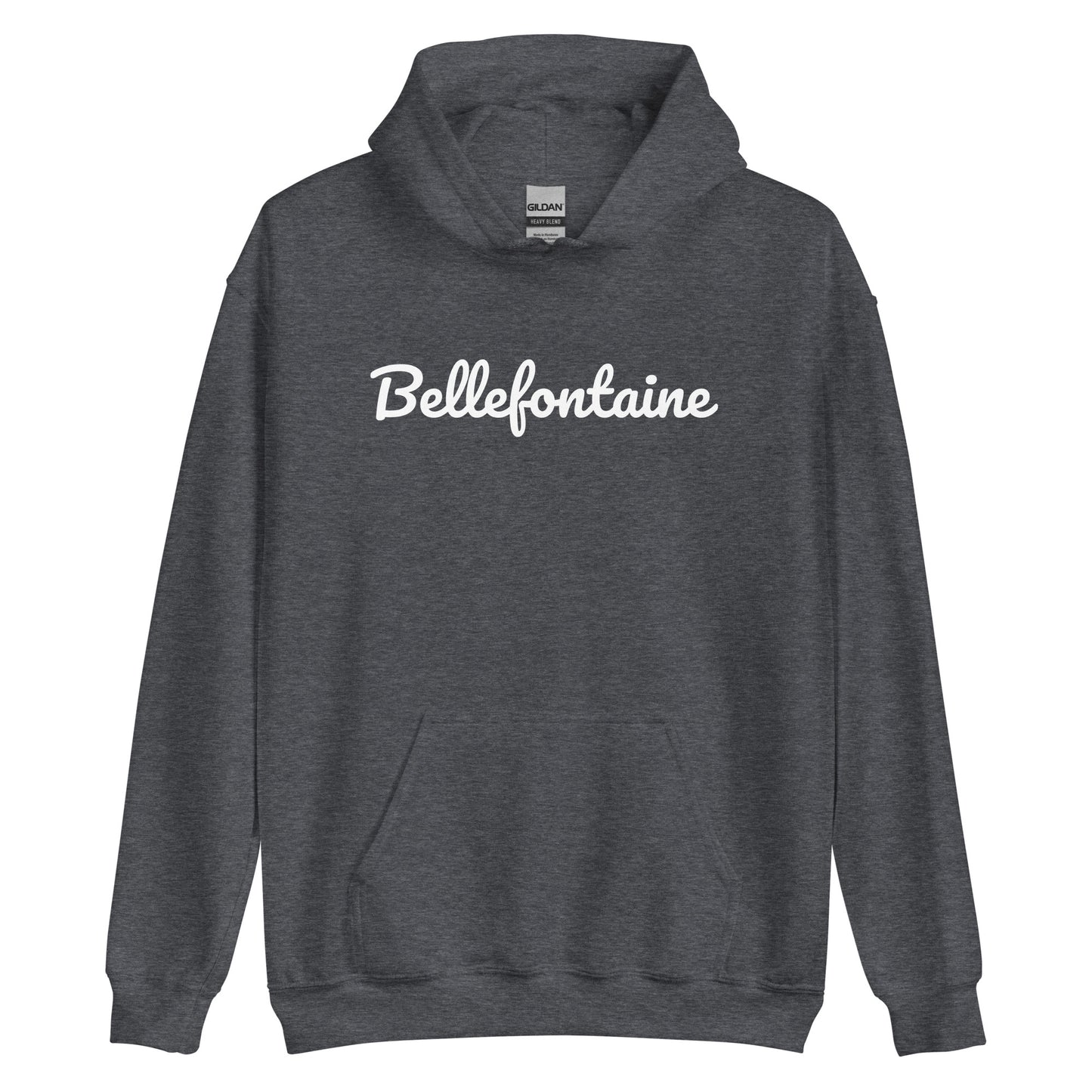 Bellefontaine Ohio Solo Script Unisex Hoodie