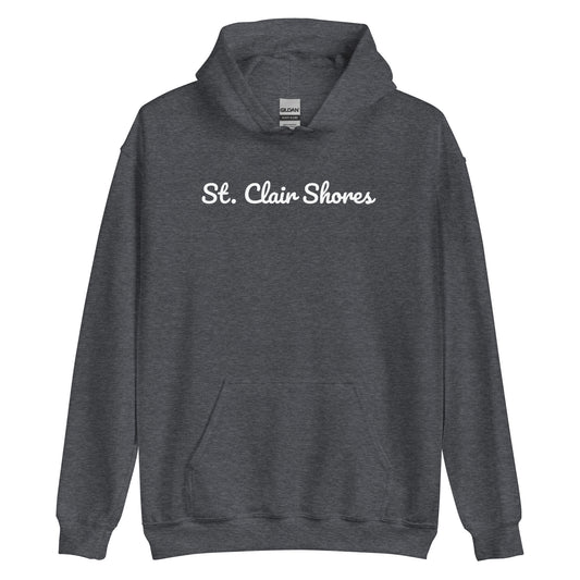 St. Clair Shores Michigan Solo Script Unisex Hoodie