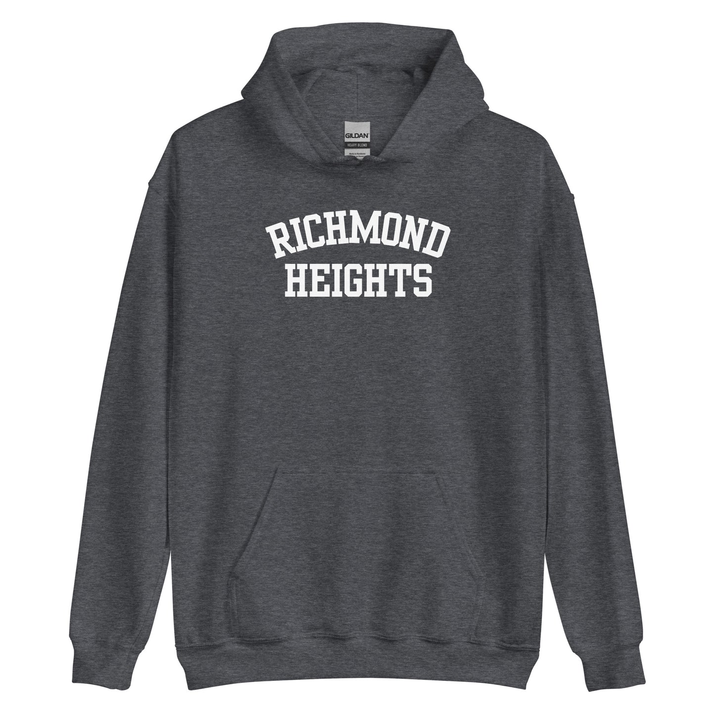 Richmond Heights Ohio Block Solo Unisex Hoodie