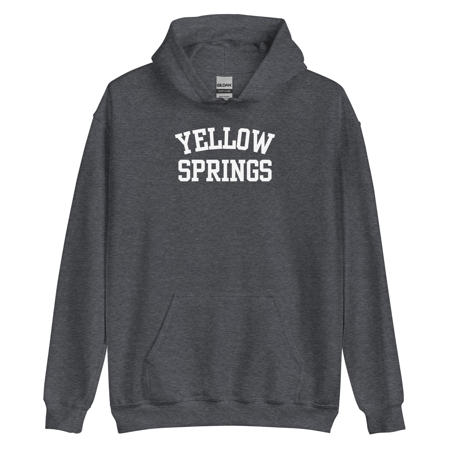 Yellow Springs Ohio Block Solo Unisex Hoodie