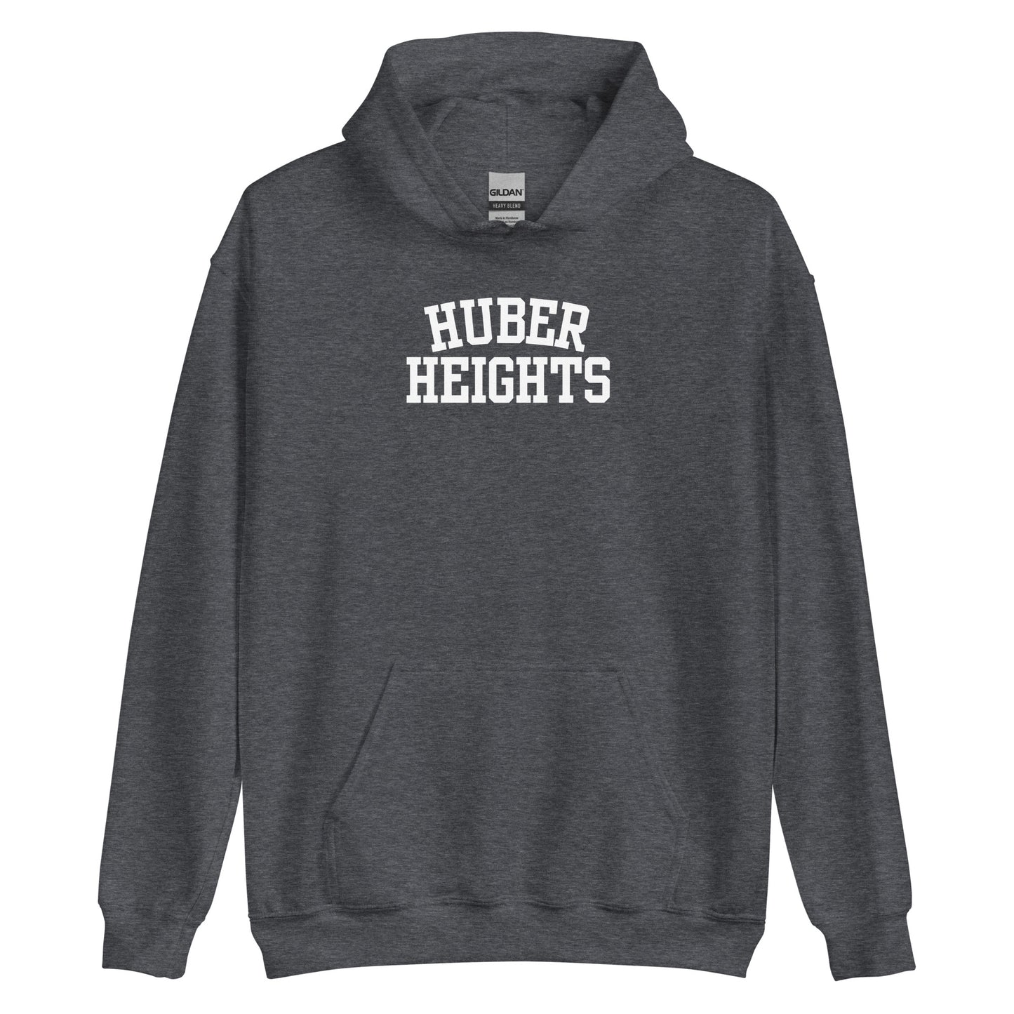Huber Heights Ohio Block Solo Unisex Hoodie