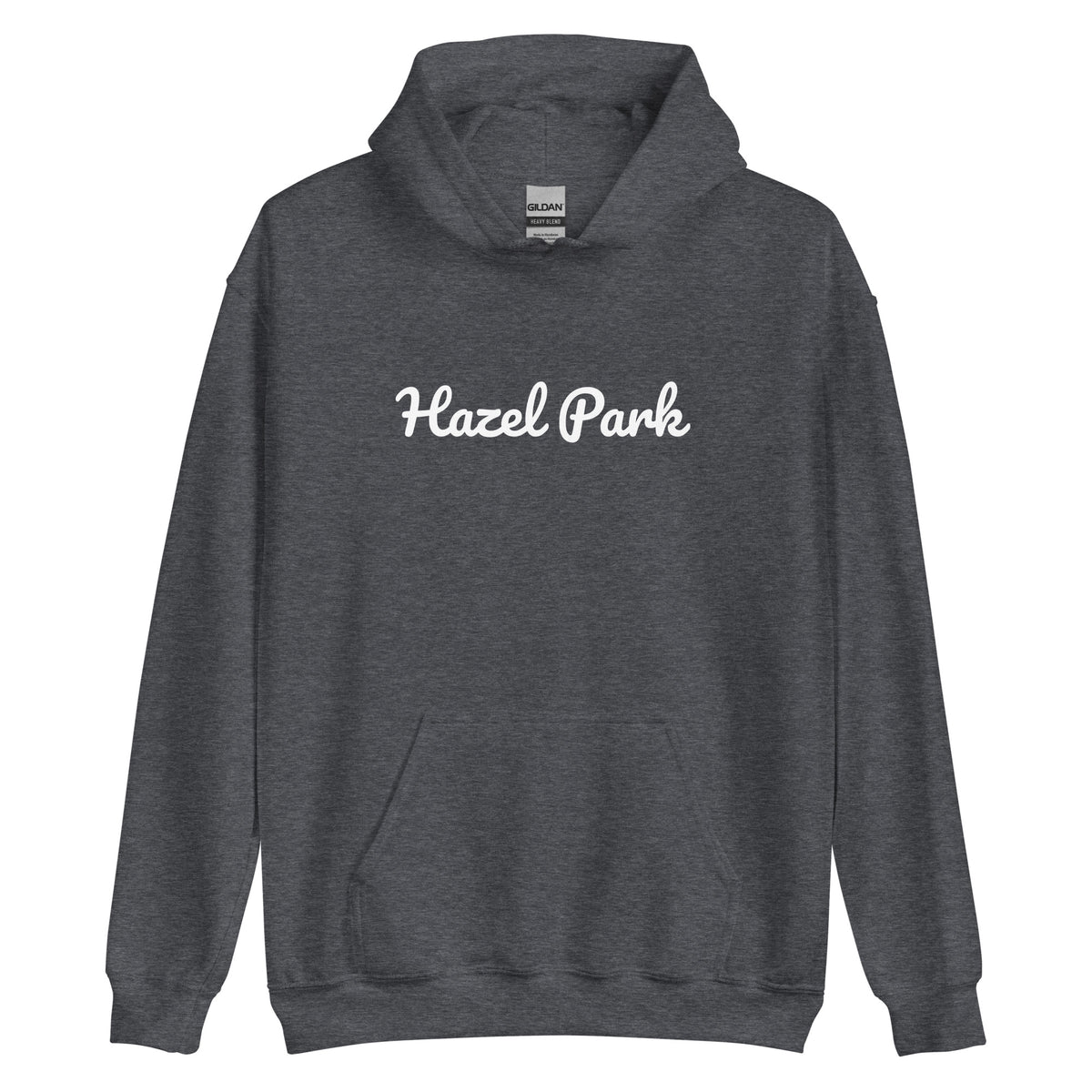 Hazel Park, Michigan Unisex Hoodie - Solo Script