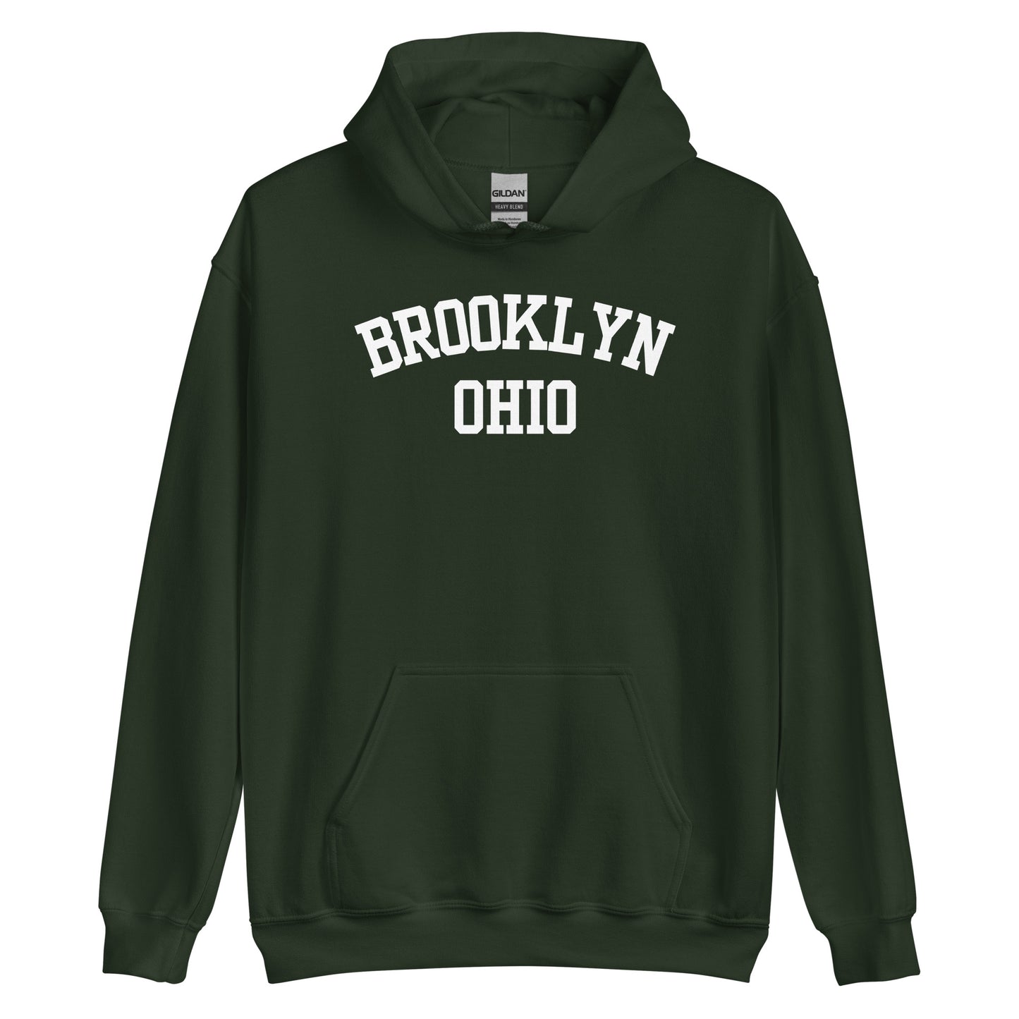 Brooklyn Ohio Block Unisex Hoodie