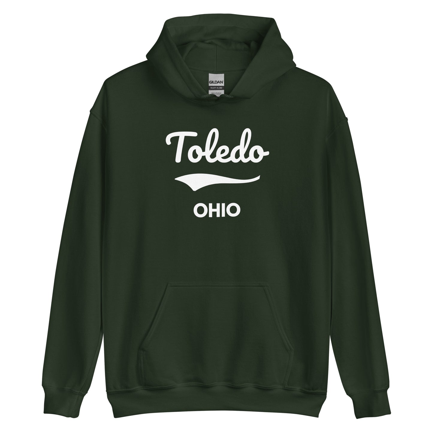 Toledo Ohio Script Unisex Hoodie