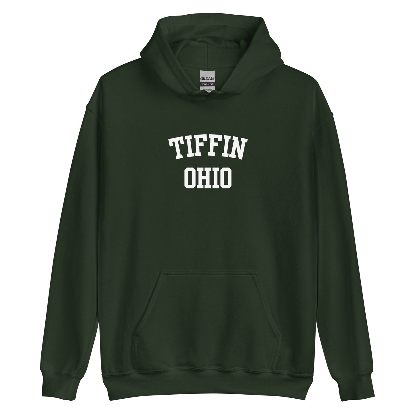 Tiffin Ohio Block Unisex Hoodie