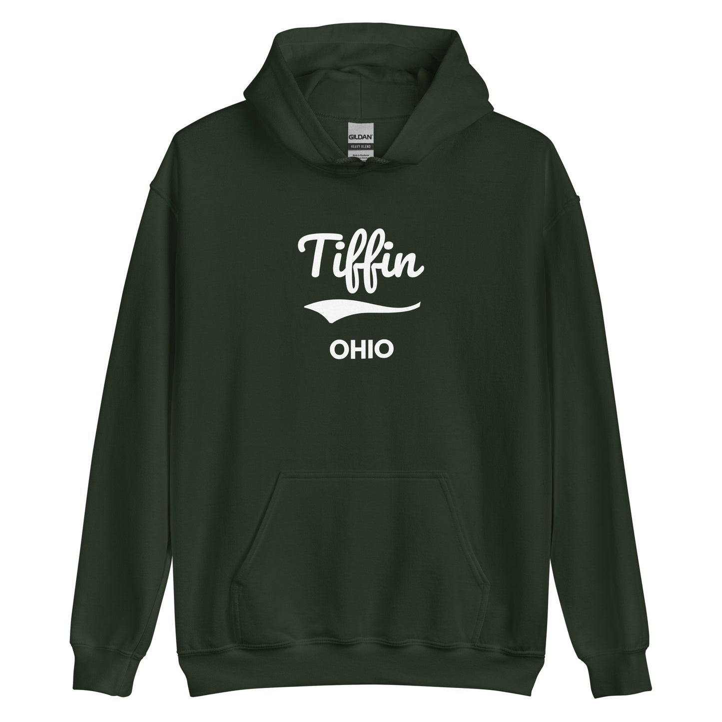 Tiffin Ohio Script Unisex Hoodie