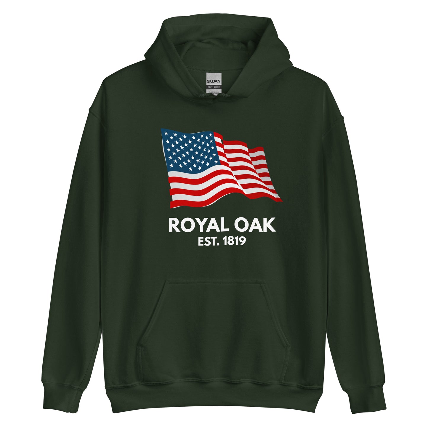 Royal Oak Michigan USA Unisex Hoodie