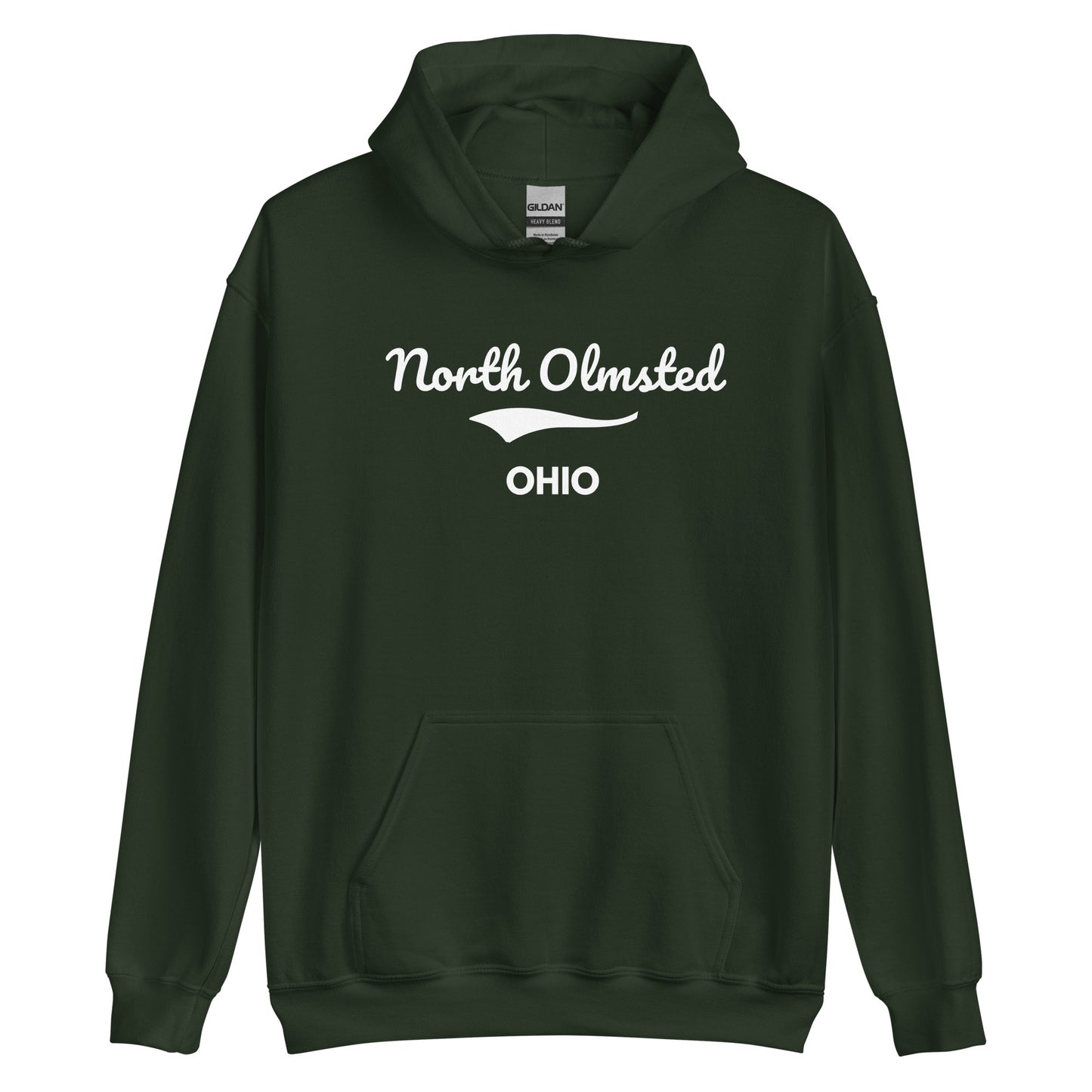 North Olmsted Ohio Script Unisex Hoodie