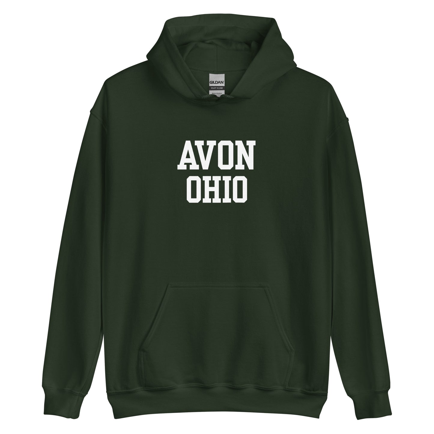 Avon Ohio Block Unisex Hoodie