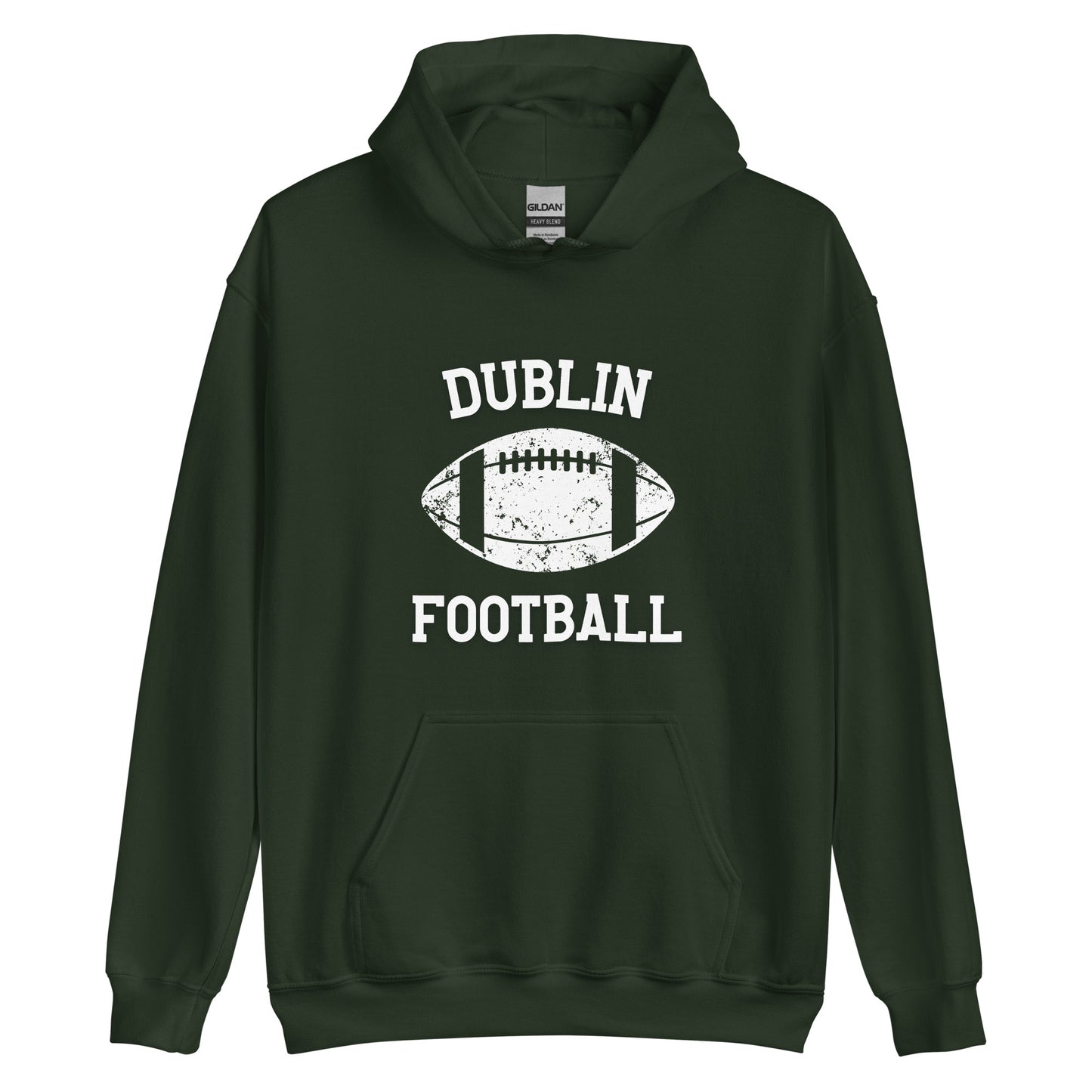 Dublin, Ohio Football Unisex Hoodie