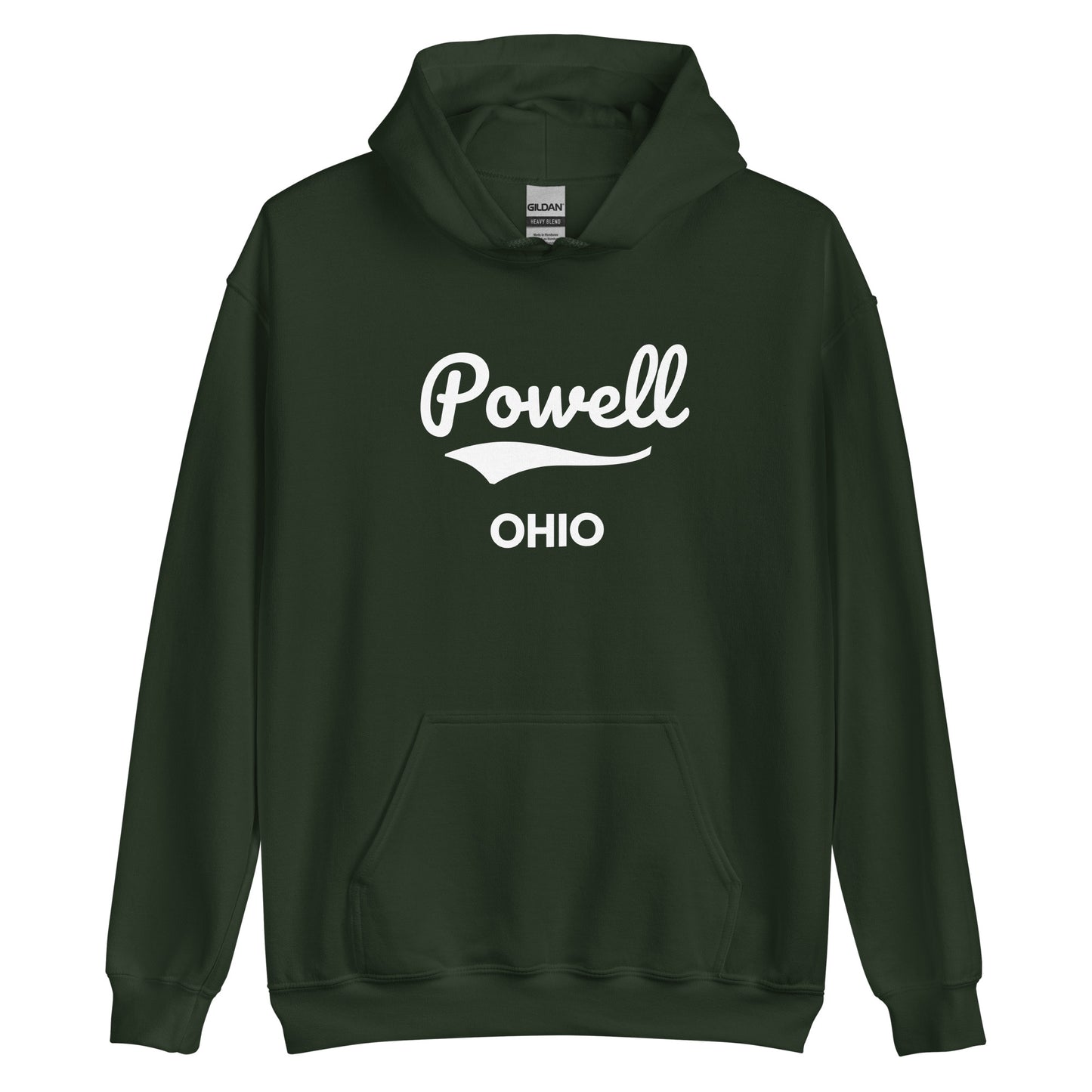 Powell Ohio Script Unisex Hoodie