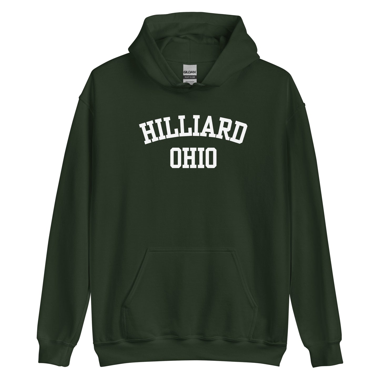 Hilliard, Ohio Block Unisex Hoodie