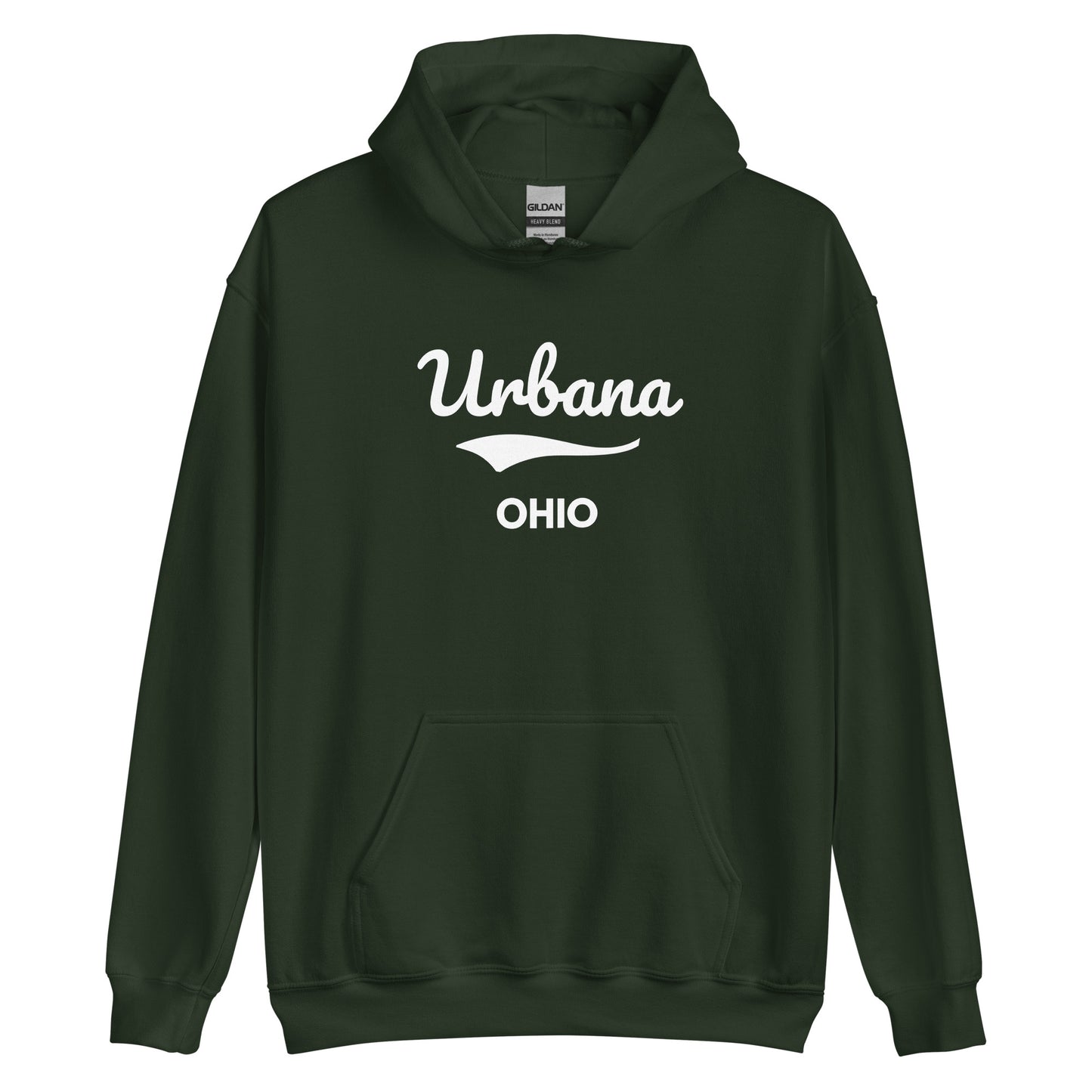 Urbana, Ohio Script Unisex Hoodie