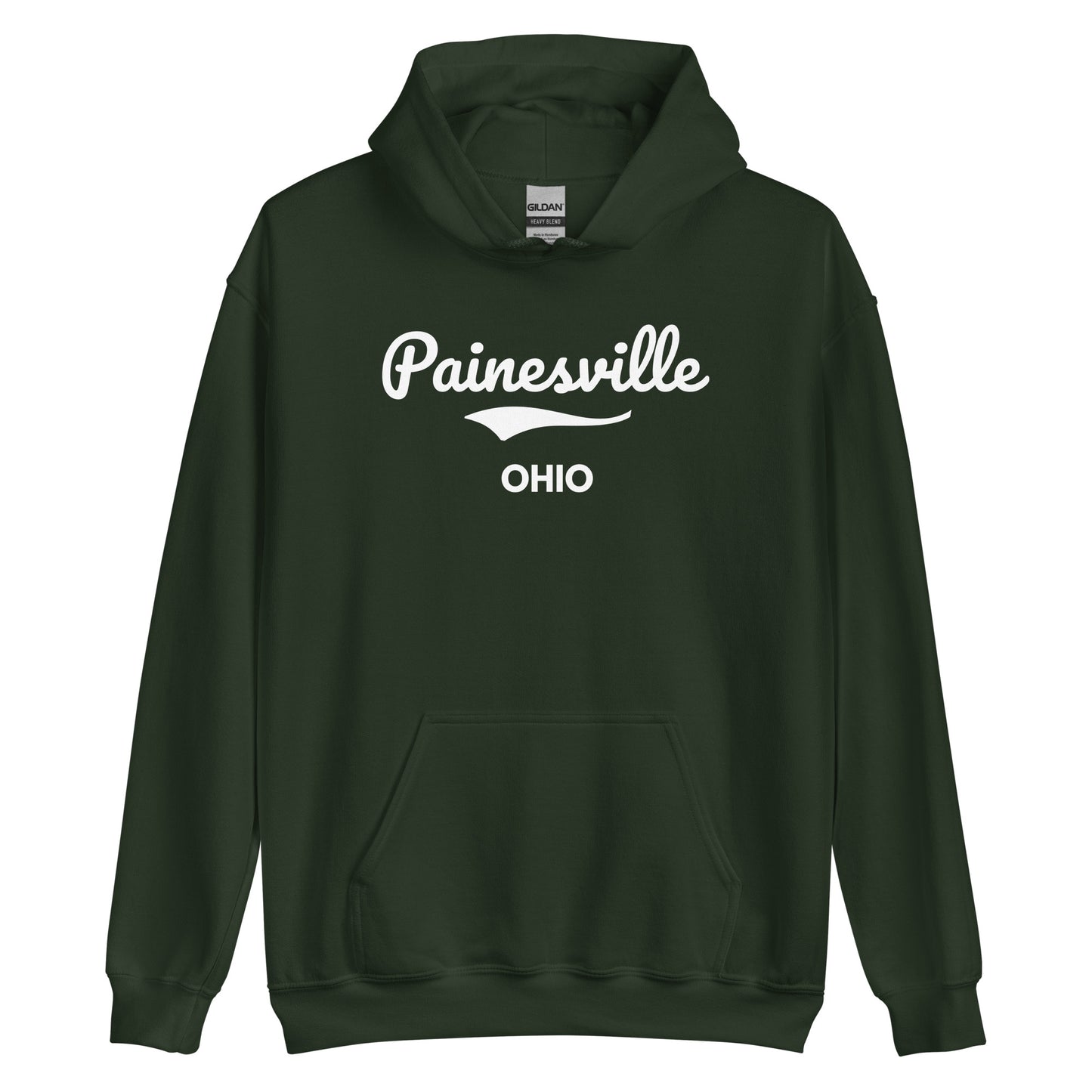 Painesville Ohio Script Unisex Hoodie