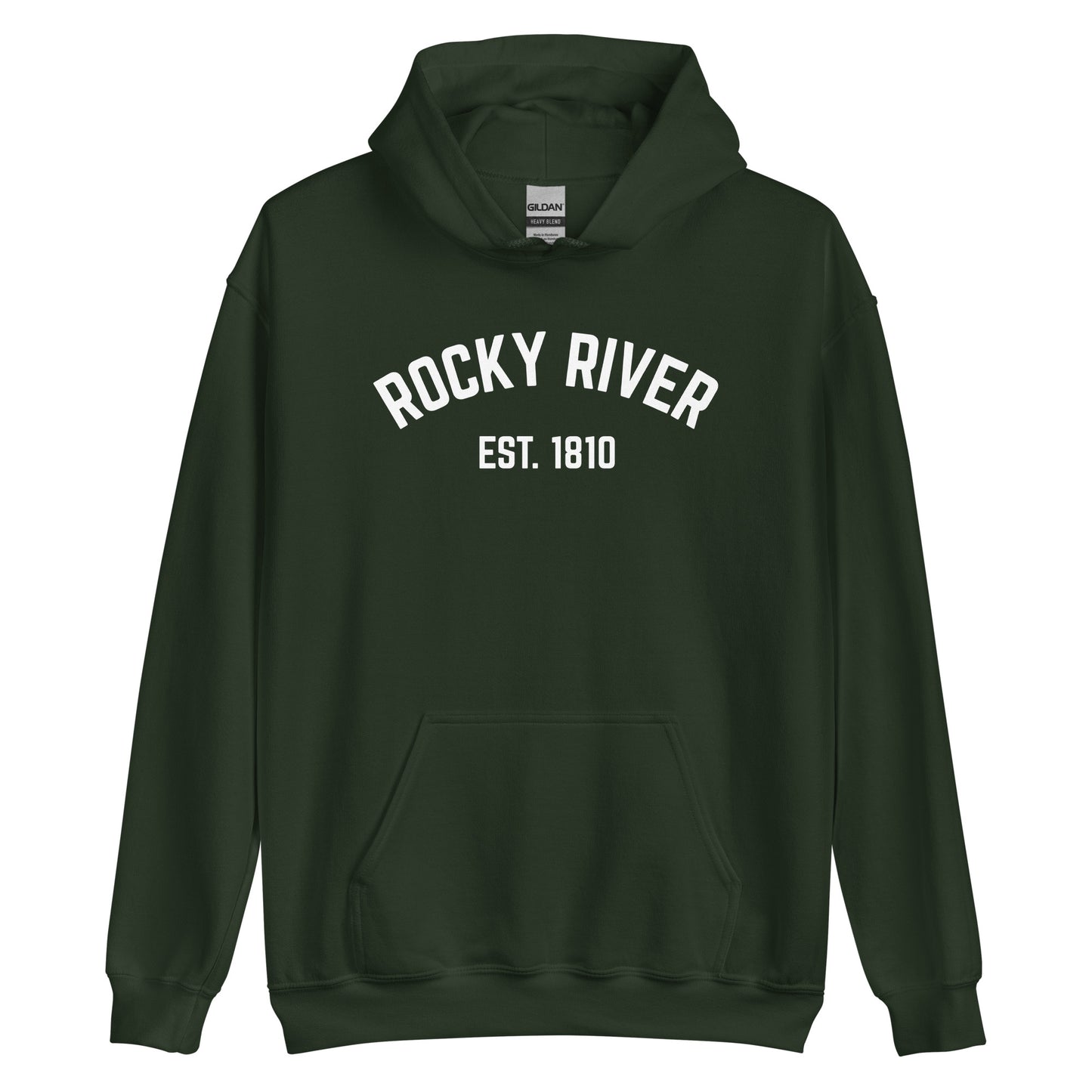 Rocky River Ohio EST Unisex Hoodie