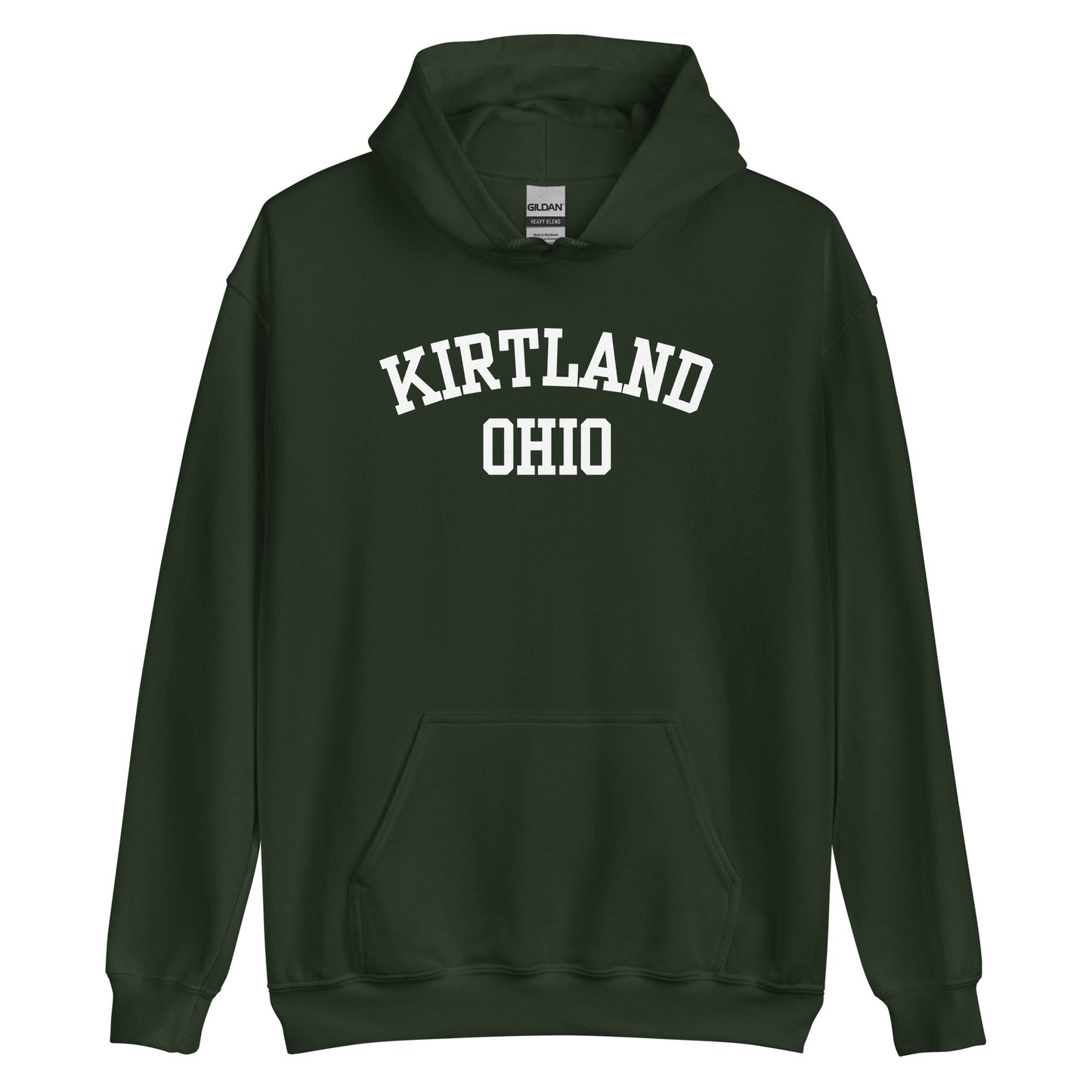 Kirtland Ohio Block Unisex Hoodie