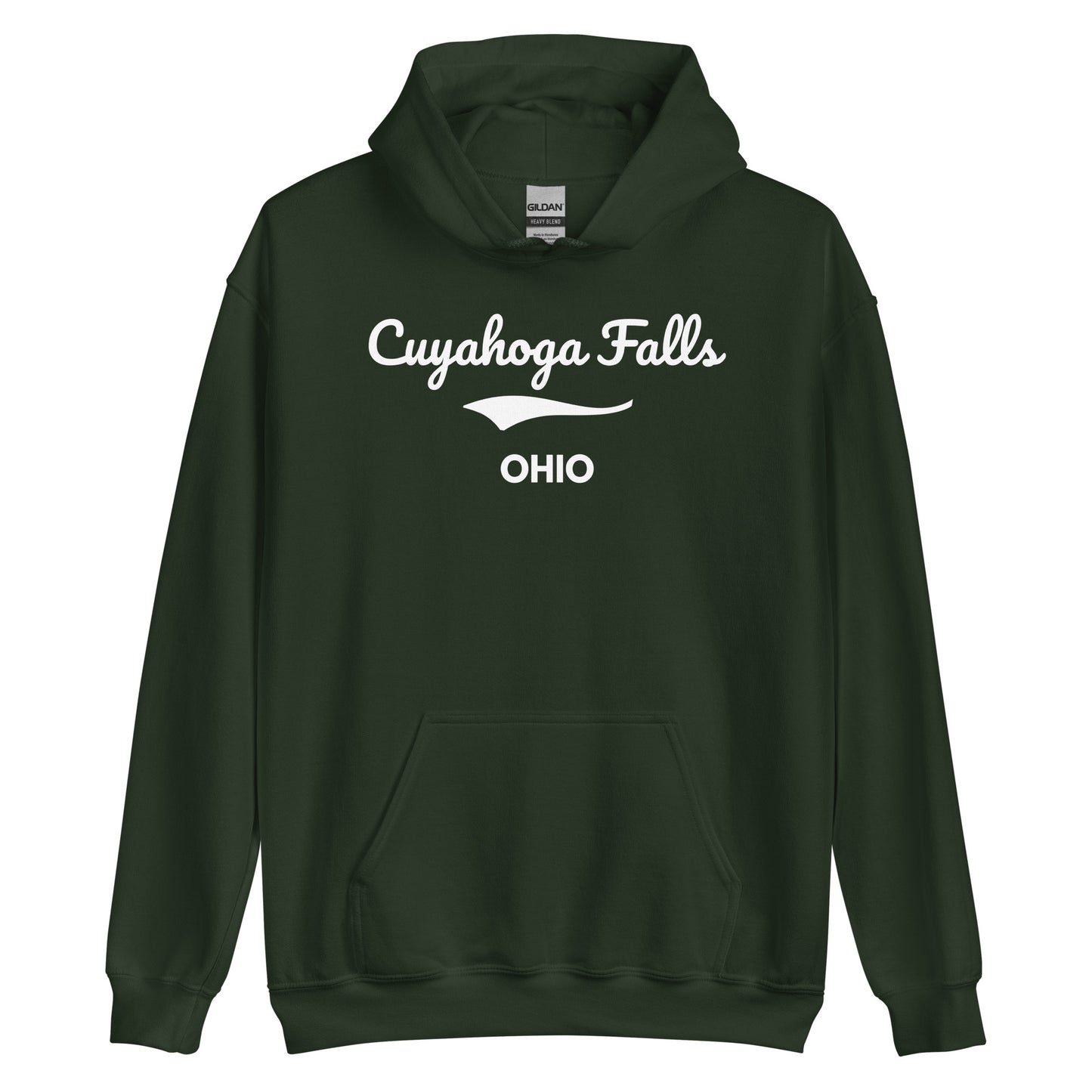 Cuyahoga Falls Ohio Script Unisex Hoodie